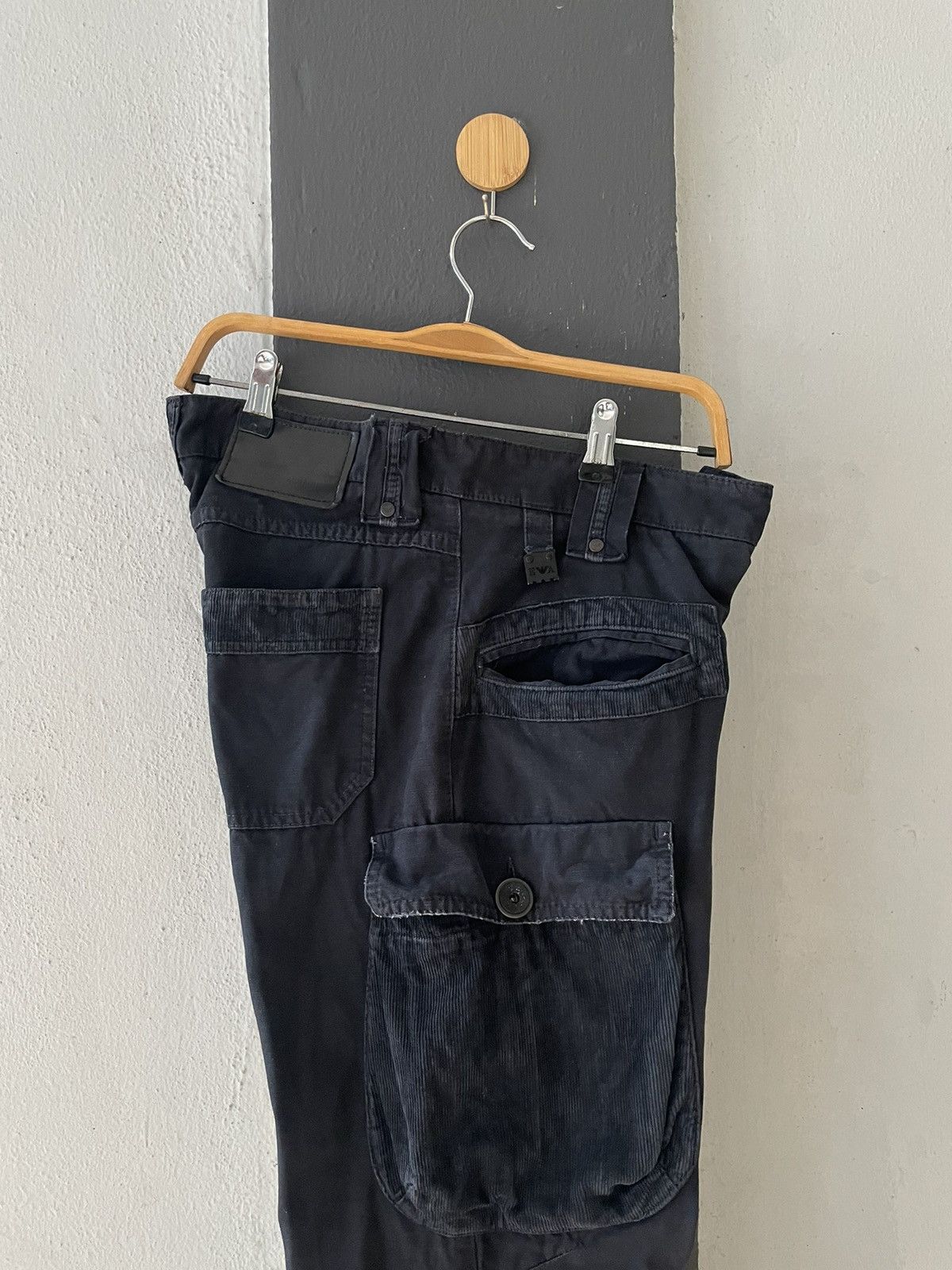 Emporio Armani 90’ Emporio Armani Double Pocket Corduroy Pants Size US 32 / EU 48 - 4 Thumbnail