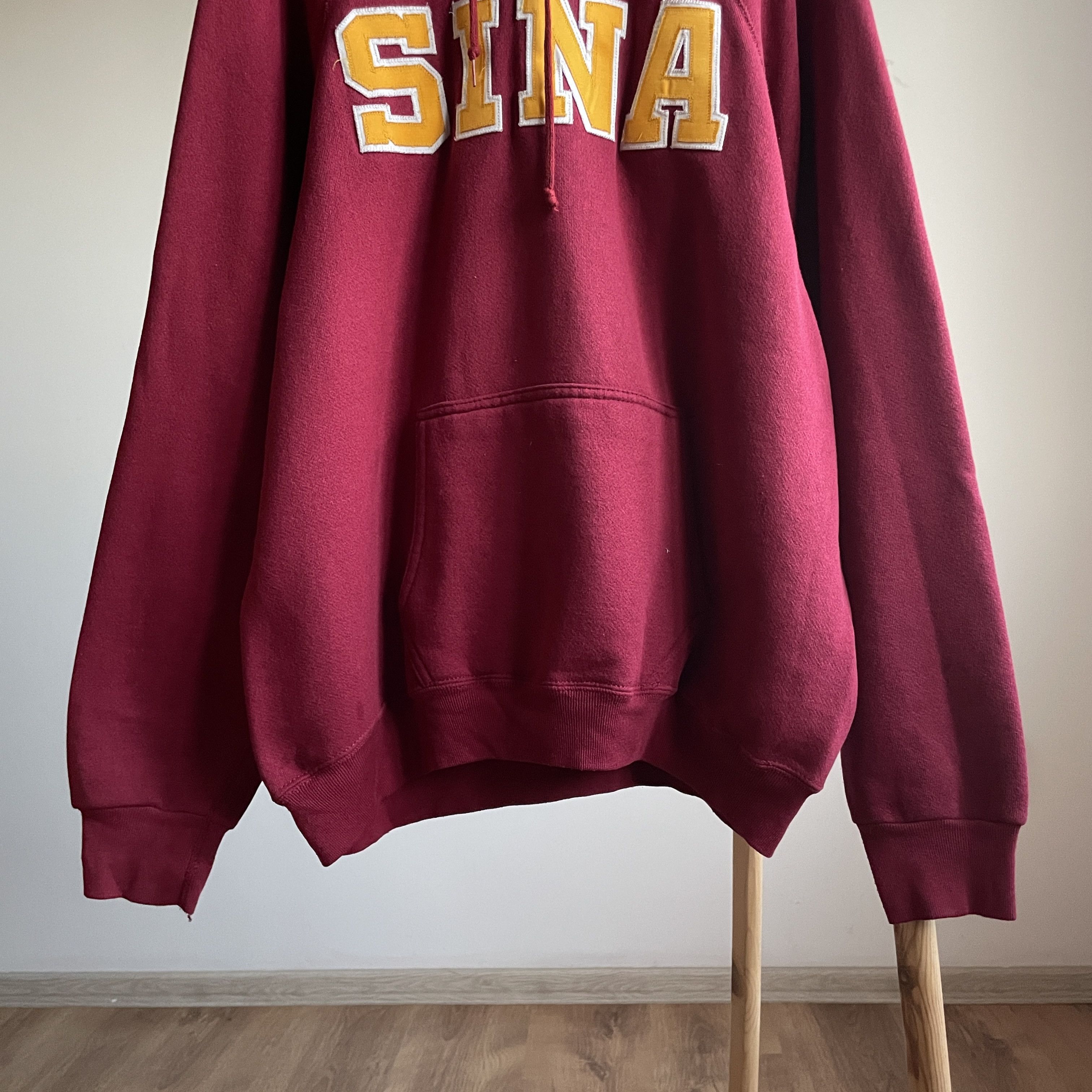Vintage Discus Athletic Vintage 90's Made in USA SINA Hoodie Size XL Size US XL / EU 56 / 4 - 4 Thumbnail
