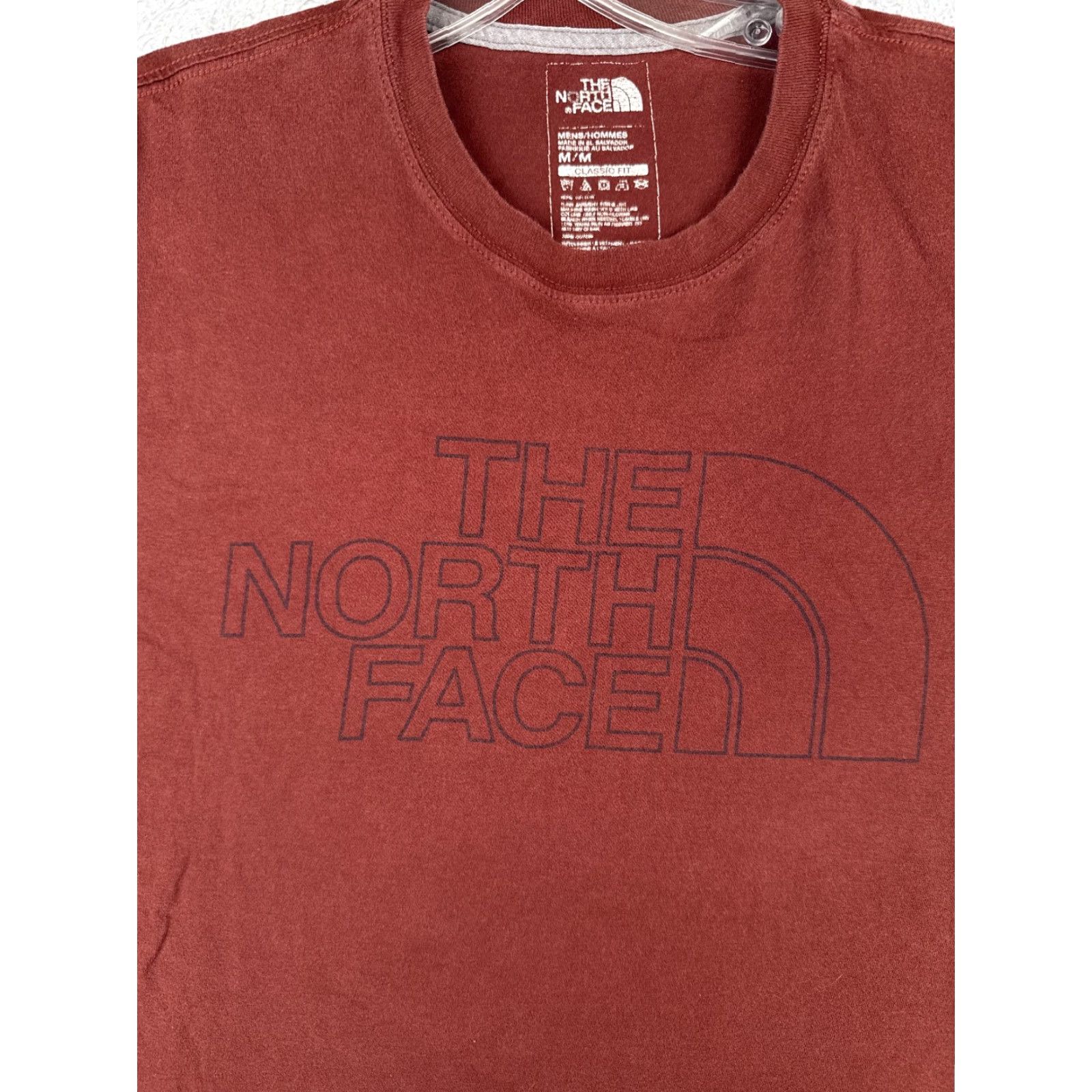 The North Face The North Face Shirt Men M Red Short Sleeve Crew Neck 100% Cotton Logo Logo All Seasons Breathable Classic T-Shirt Mens Size US M / EU 48-50 / 2 - 6 Thumbnail