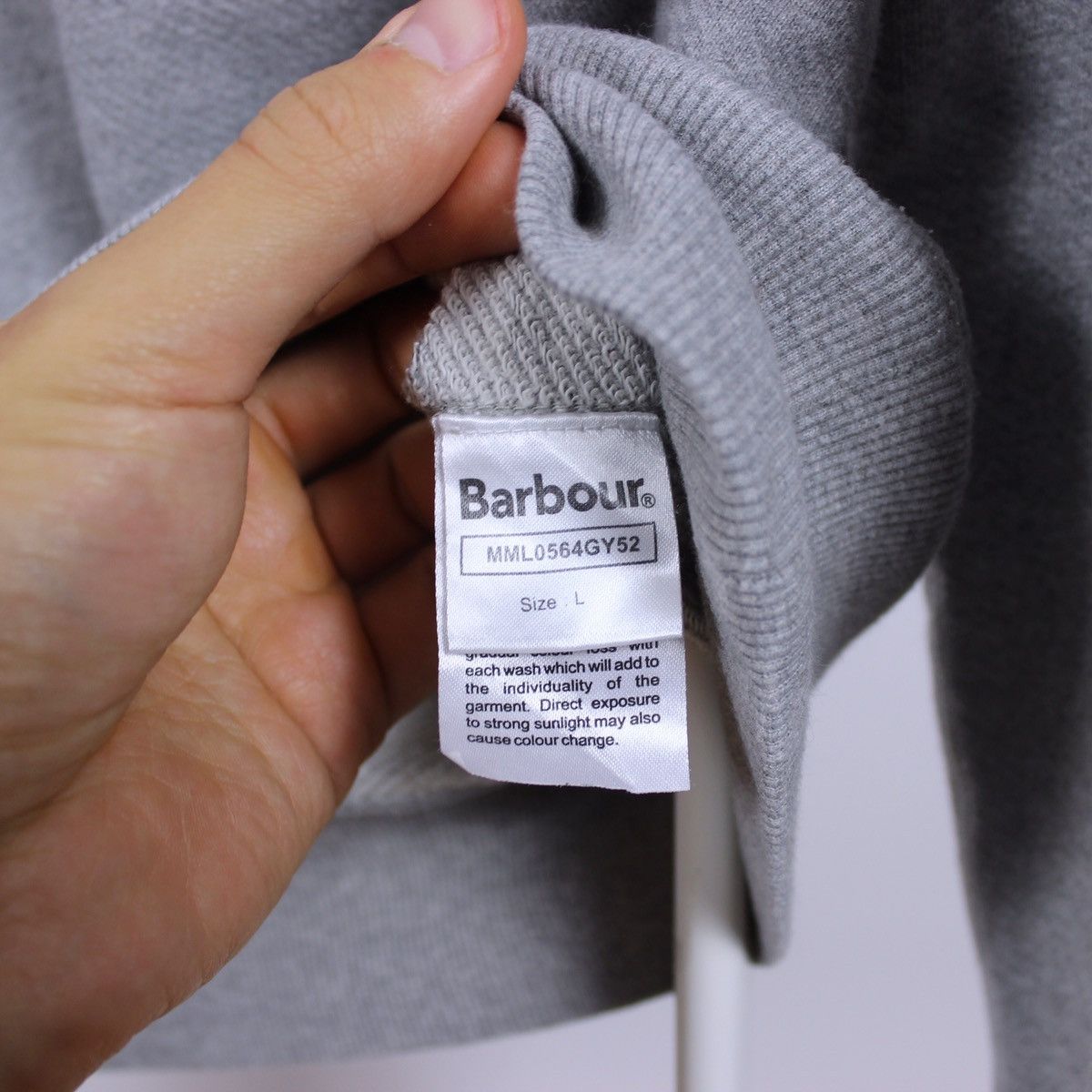 Barbour Vintage Barbour Sweatshirt Size US L / EU 52-54 / 3 - 5 Thumbnail