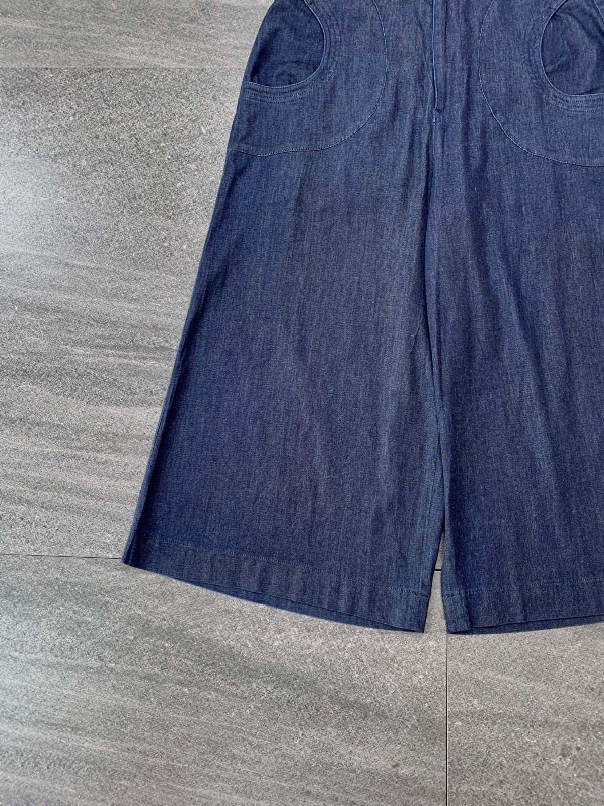 Issey Miyake Wideleg Cropped Denim Pants by Tsumori Chisato Size US 28 / EU 44 - 4 Thumbnail