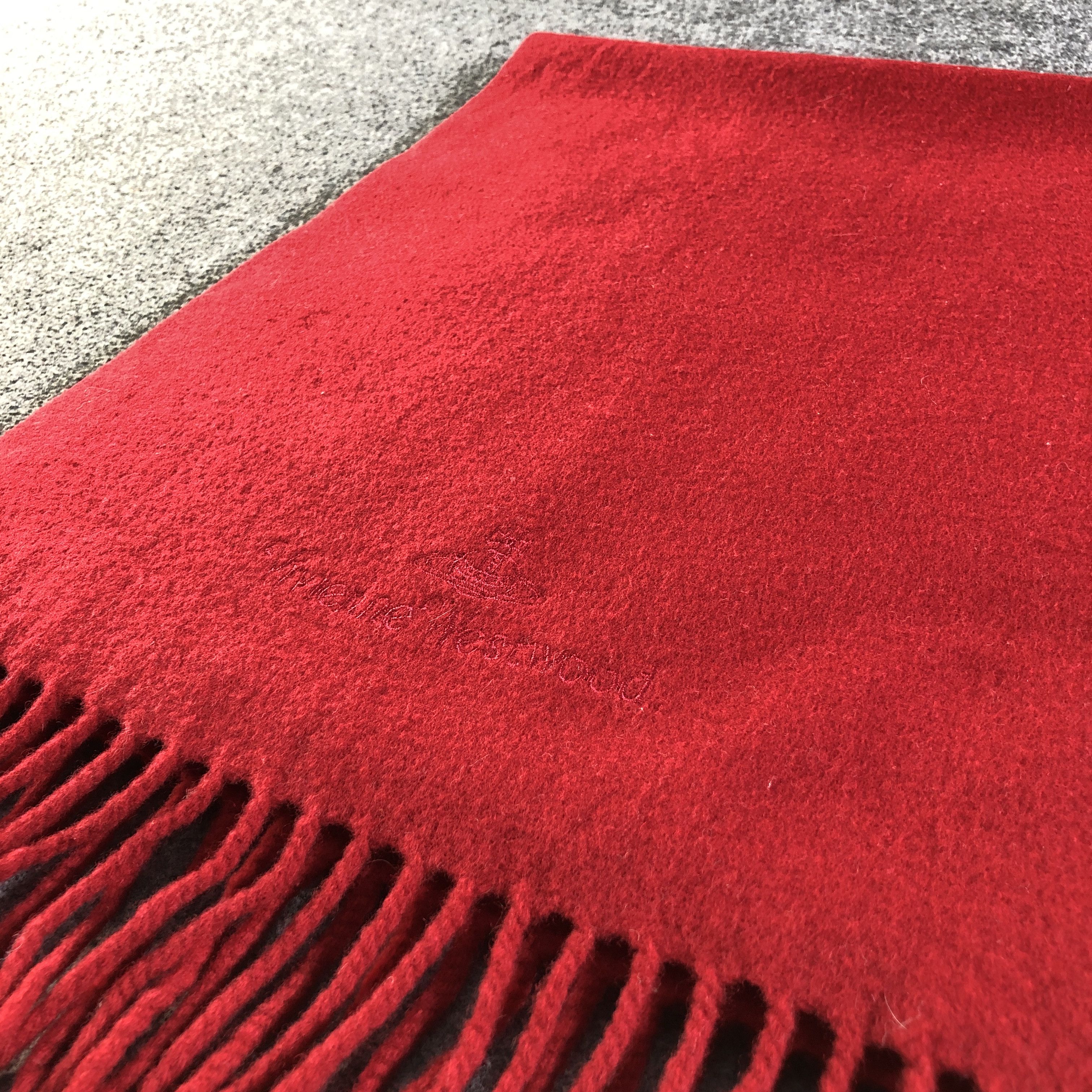 Vivienne Westwood Vivienne Westwood Wool Scarf Muffler Neckwear V2663 Size ONE SIZE - 2 Thumbnail