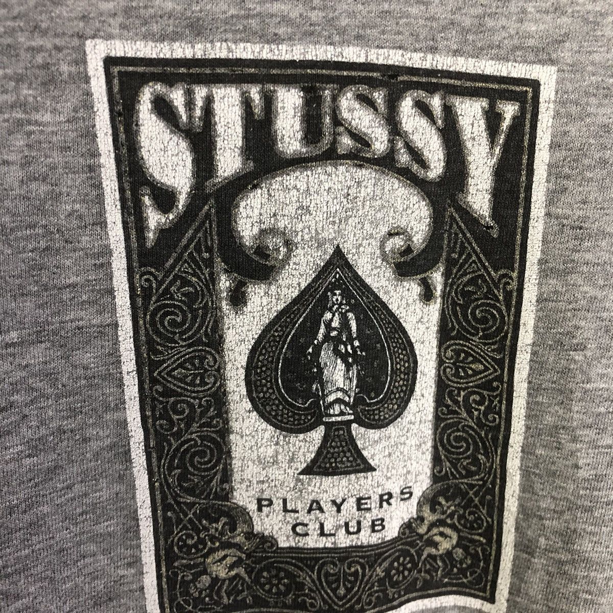 Stussy VINTAGE STUSSY PLAYERS CLUB TSHIRT Size US L / EU 52-54 / 3 - 4 Thumbnail