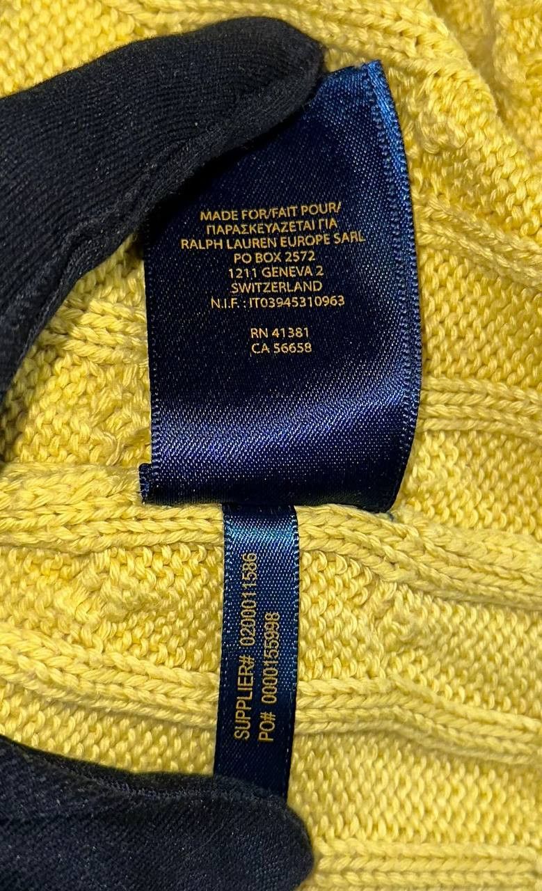 Polo Ralph Lauren Polo Ralph Lauren Sweater Cable-Knit Pullover Preppy classic Size L / US 10 / IT 46 - 9 Thumbnail