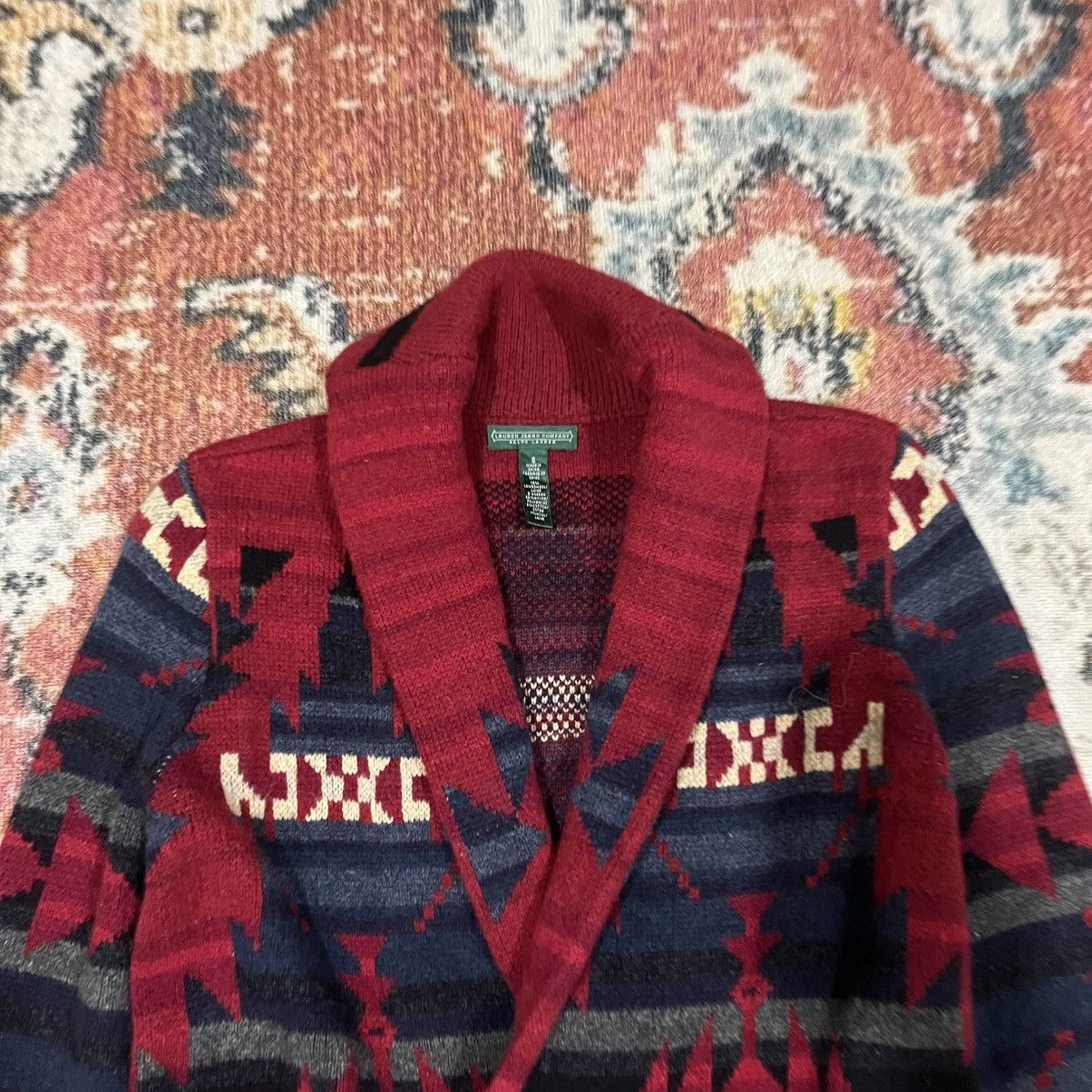Polo Ralph Lauren Ralph Lauren Sweater Southwestern RRL Navajo Intarsia Size M / US 6-8 / IT 42-44 - 3 Thumbnail