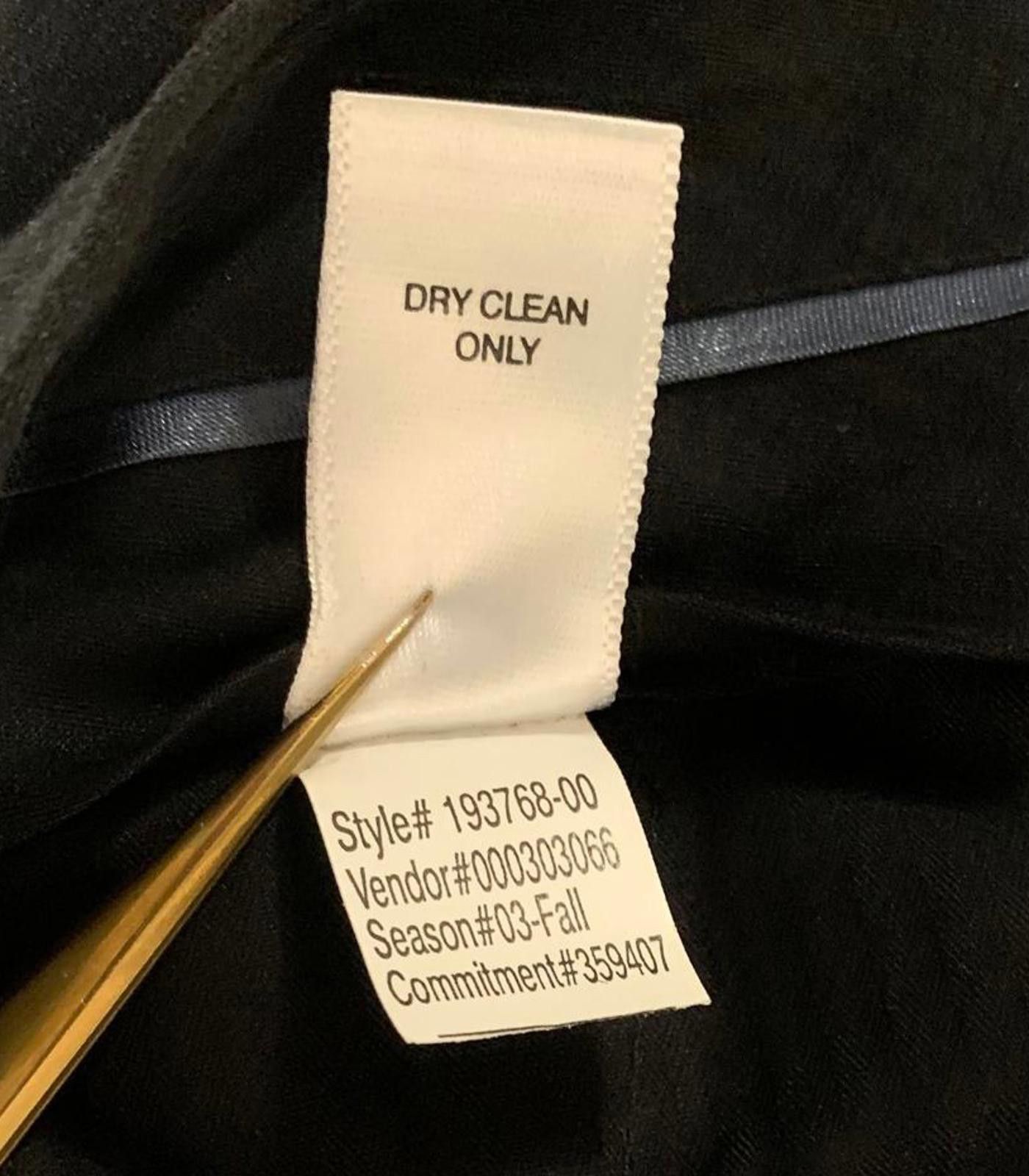 Banana Republic Banana Republic Men's 32x32.5 Dark Gray Dress Pants Size 38R - 8 Thumbnail