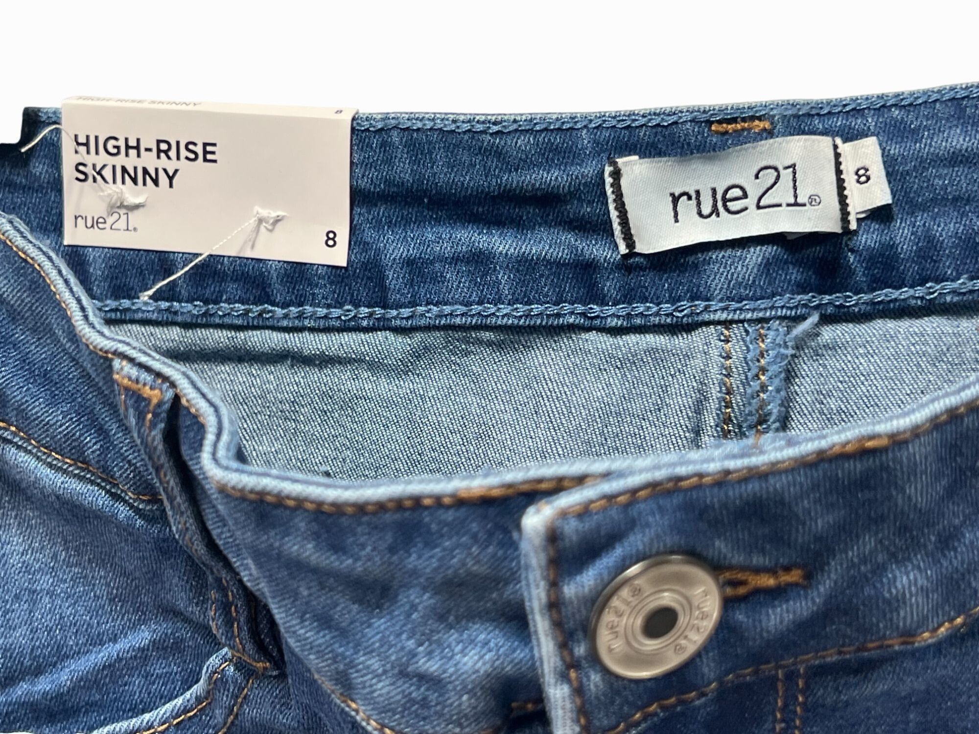 rue21 Rue 21 - Women's Ultimate Stretch High-Rise Skinny Jeans Dis Size 30" / US 8 / IT 44 - 11 Thumbnail