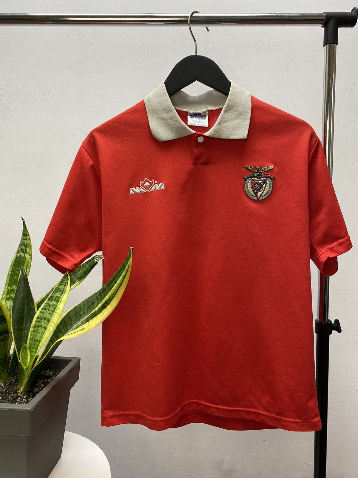 Vintage Vintage #8 Benfica Soccer Jersey Football Shirt Rare M Size US M / EU 48-50 / 2 - 1 Thumbnail