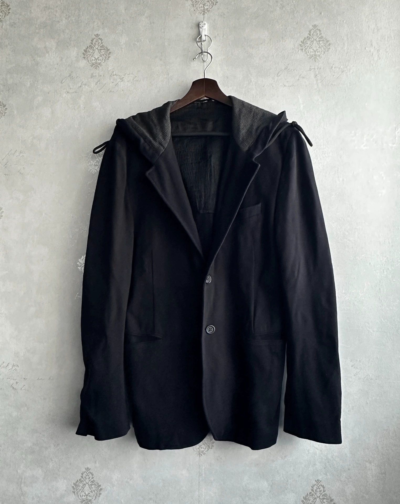 Dirk Bikkembergs Dirk Bikkembergs Hooded Drawstring Blazer Size US M / EU 48-50 / 2 - 3 Thumbnail