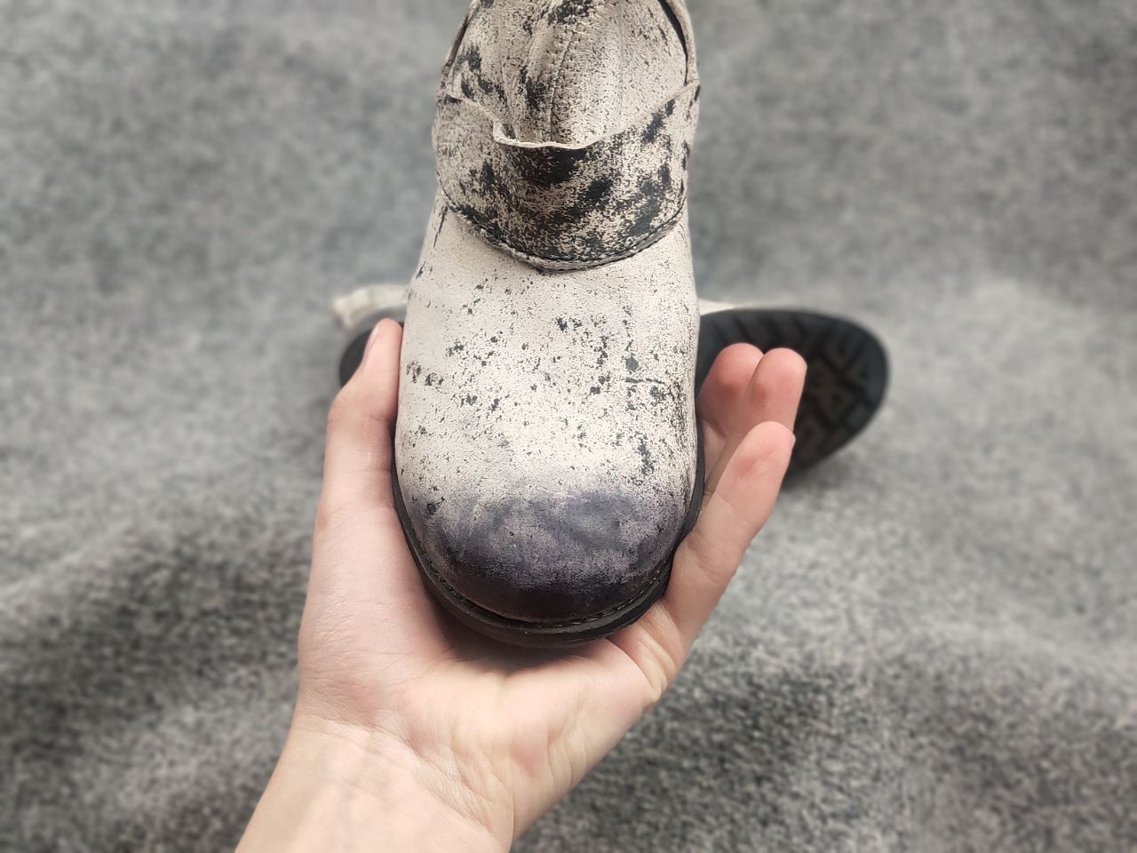 If Six Was Nine Vintage Papucei leather Ankle boots aged Ann MA+ guidi style Size US 10 / IT 40 - 14 Thumbnail