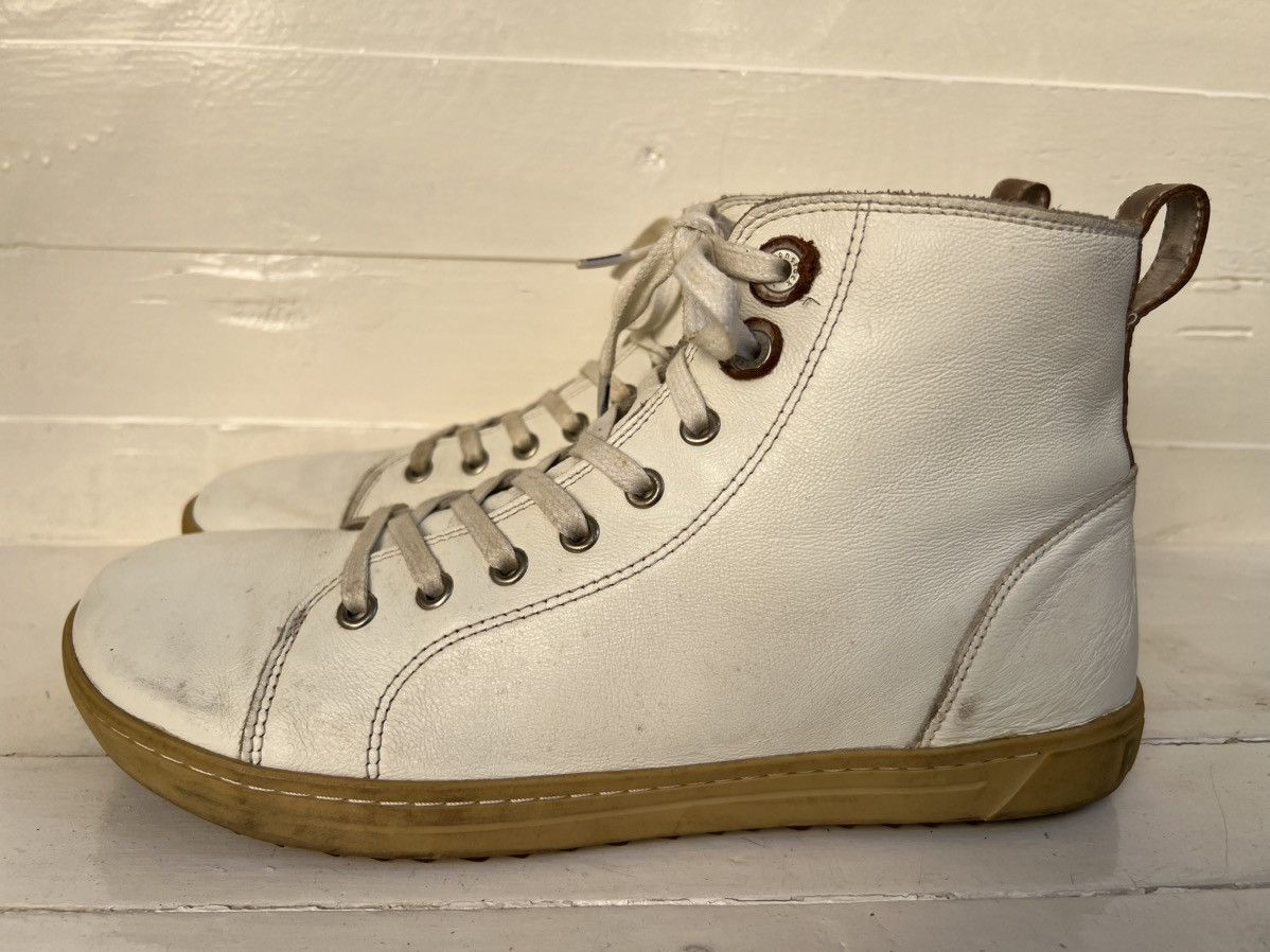 Birkenstock Birkenstock Men's Sneakers White Leather Bartlett Size US 10 / EU 43 - 4 Thumbnail