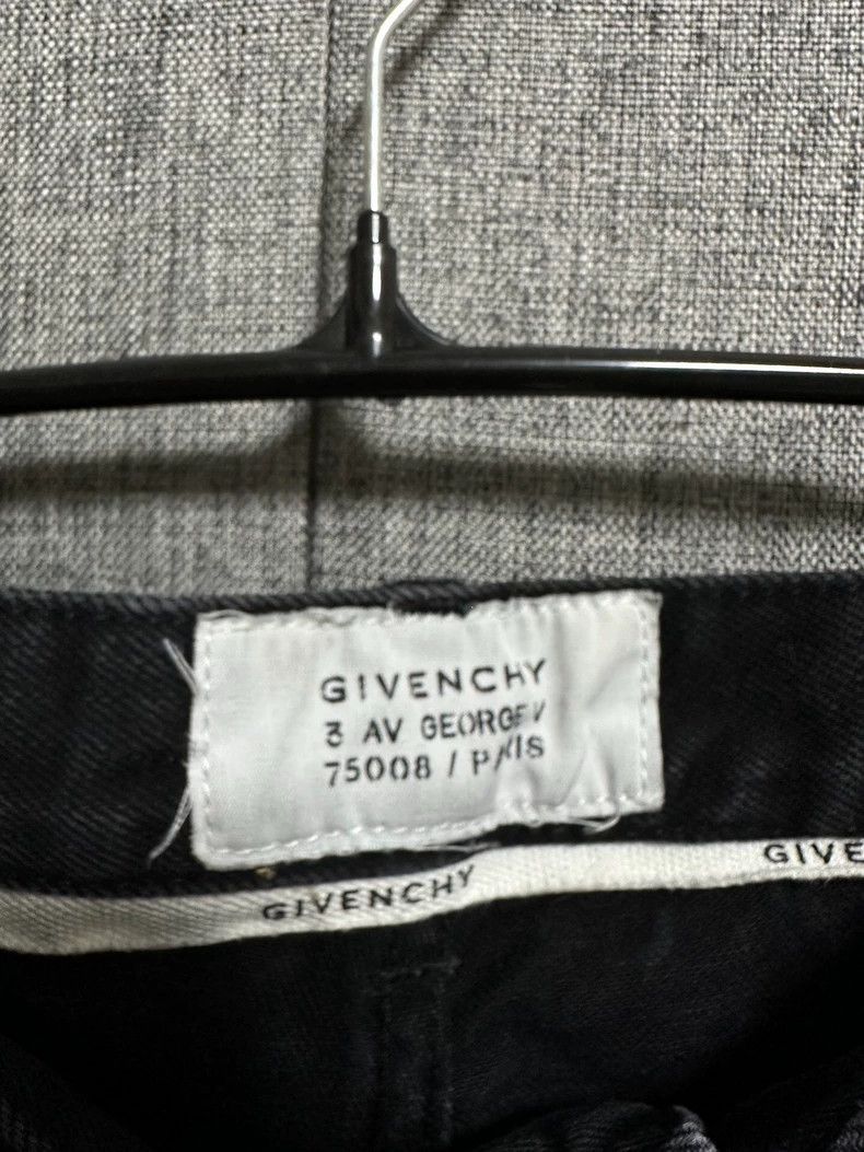 Givenchy Givenchy Black Denim Pants Size 30 Size US 30 / EU 46 - 3 Thumbnail