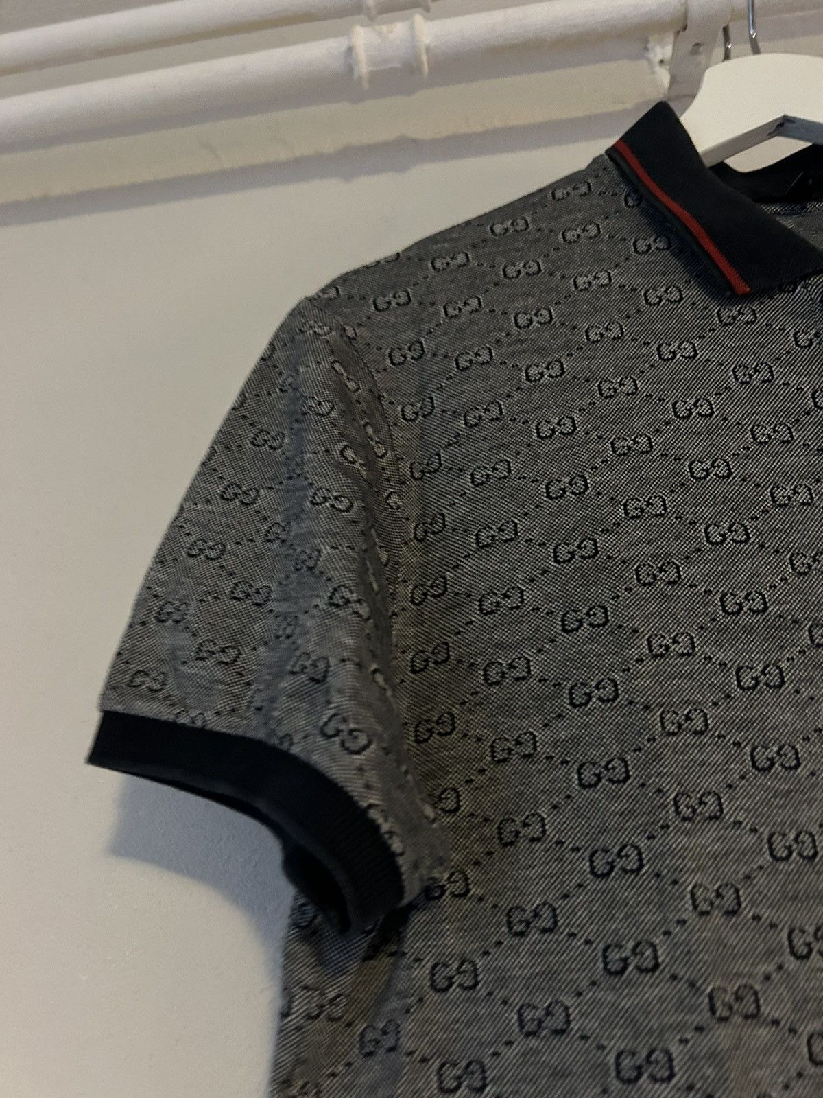 Gucci Gucci GG Monogram Polo Shirt Size US S / EU 44-46 / 1 - 3 Thumbnail