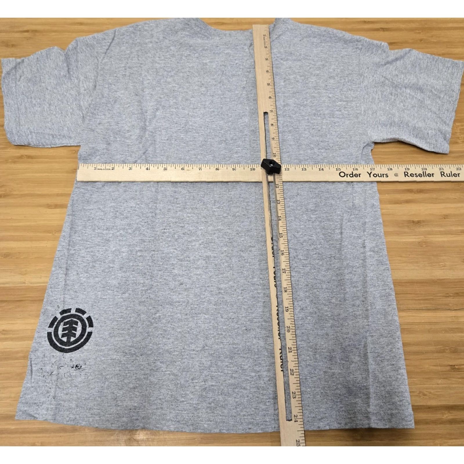 Element Element Shirt Mens Small Gray Gothic Logo Tree Graphic Skateboard Tee Streetwear Size US S / EU 44-46 / 1 - 6 Thumbnail