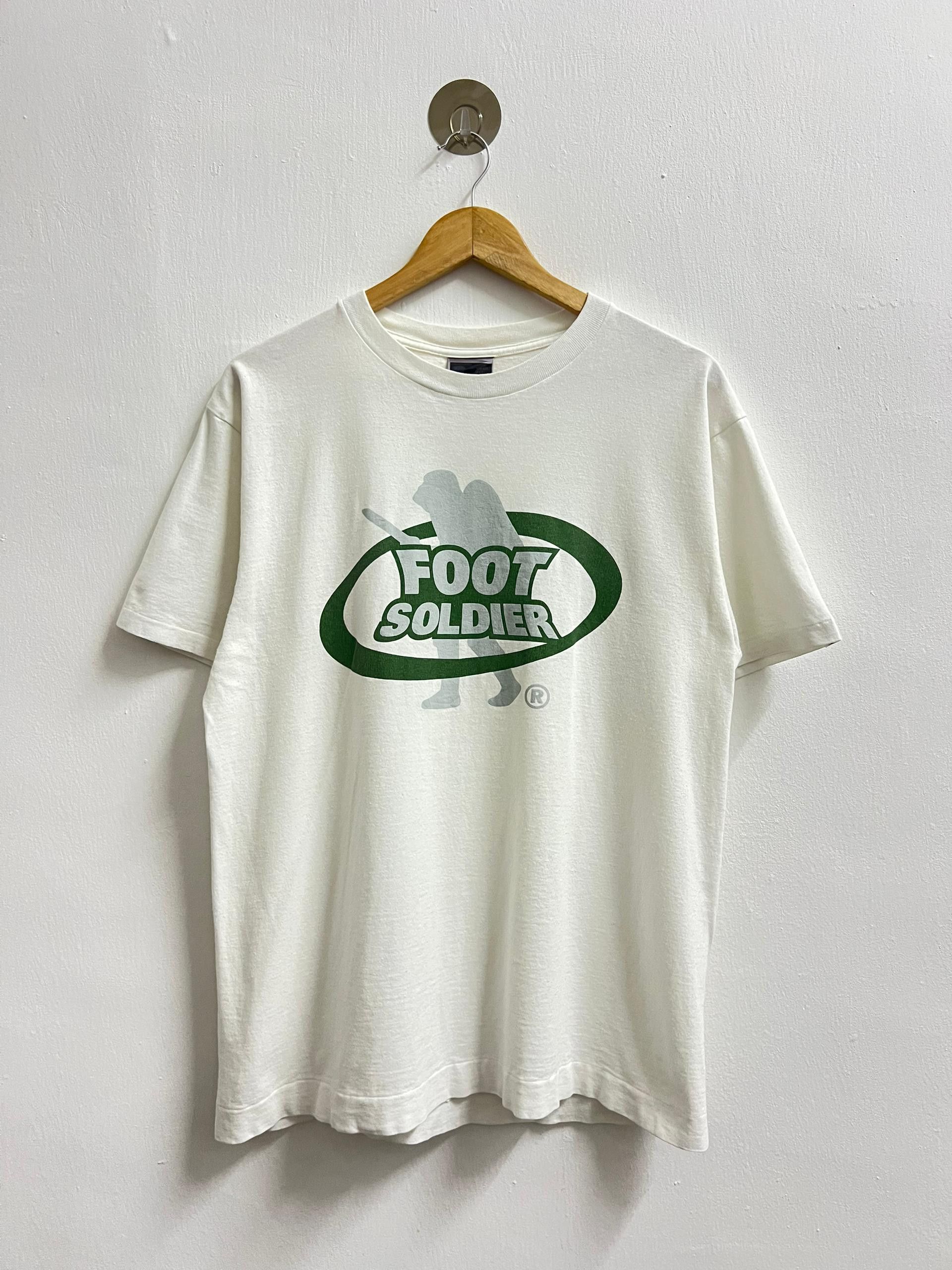 Bape Vintage Bape Foot Soodier t shirt Size US L / EU 52-54 / 3 - 1 Thumbnail