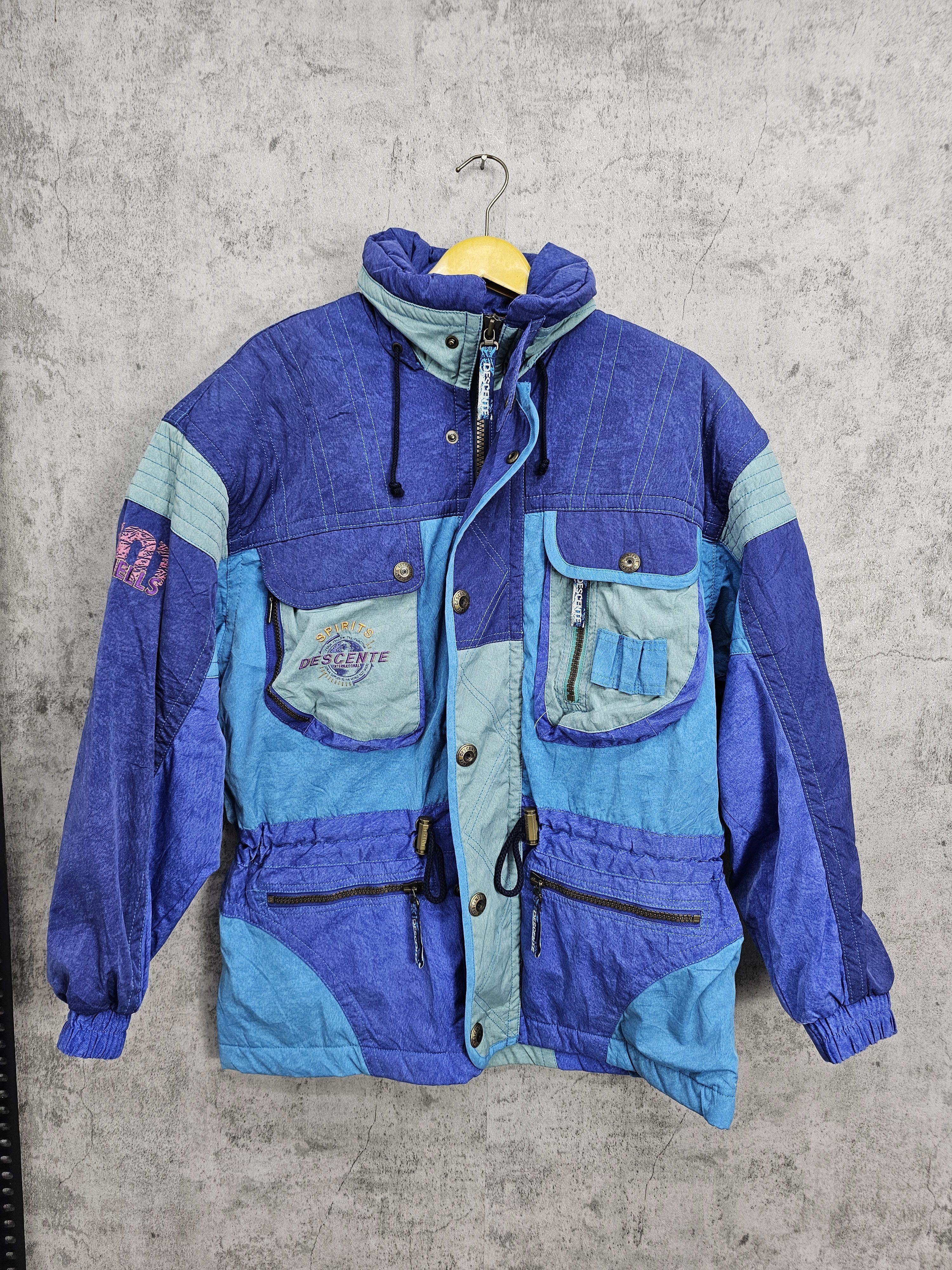 Descente Vintage DESCENTE Fleece Skiwear Ski Jacket J0021 Size US L / EU 52-54 / 3 - 1 Thumbnail