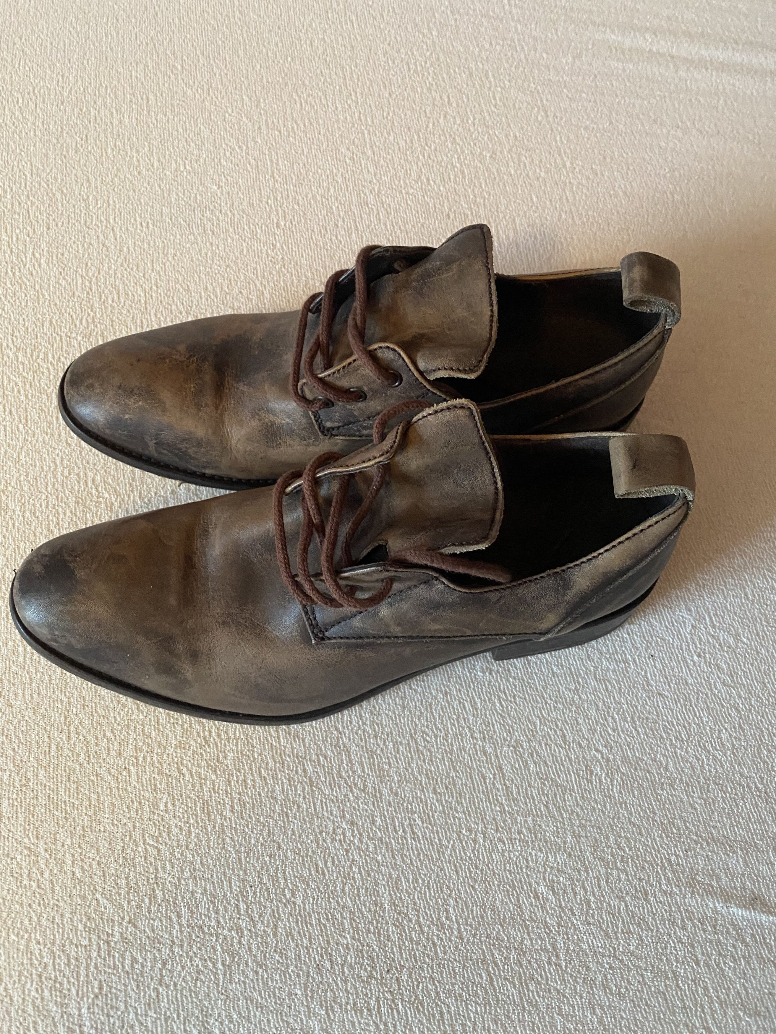 Allsaints AllSaints “Claw Shoe” – Brown Leather – Rare Archive Style Size US 9 / EU 42 - 1 Thumbnail