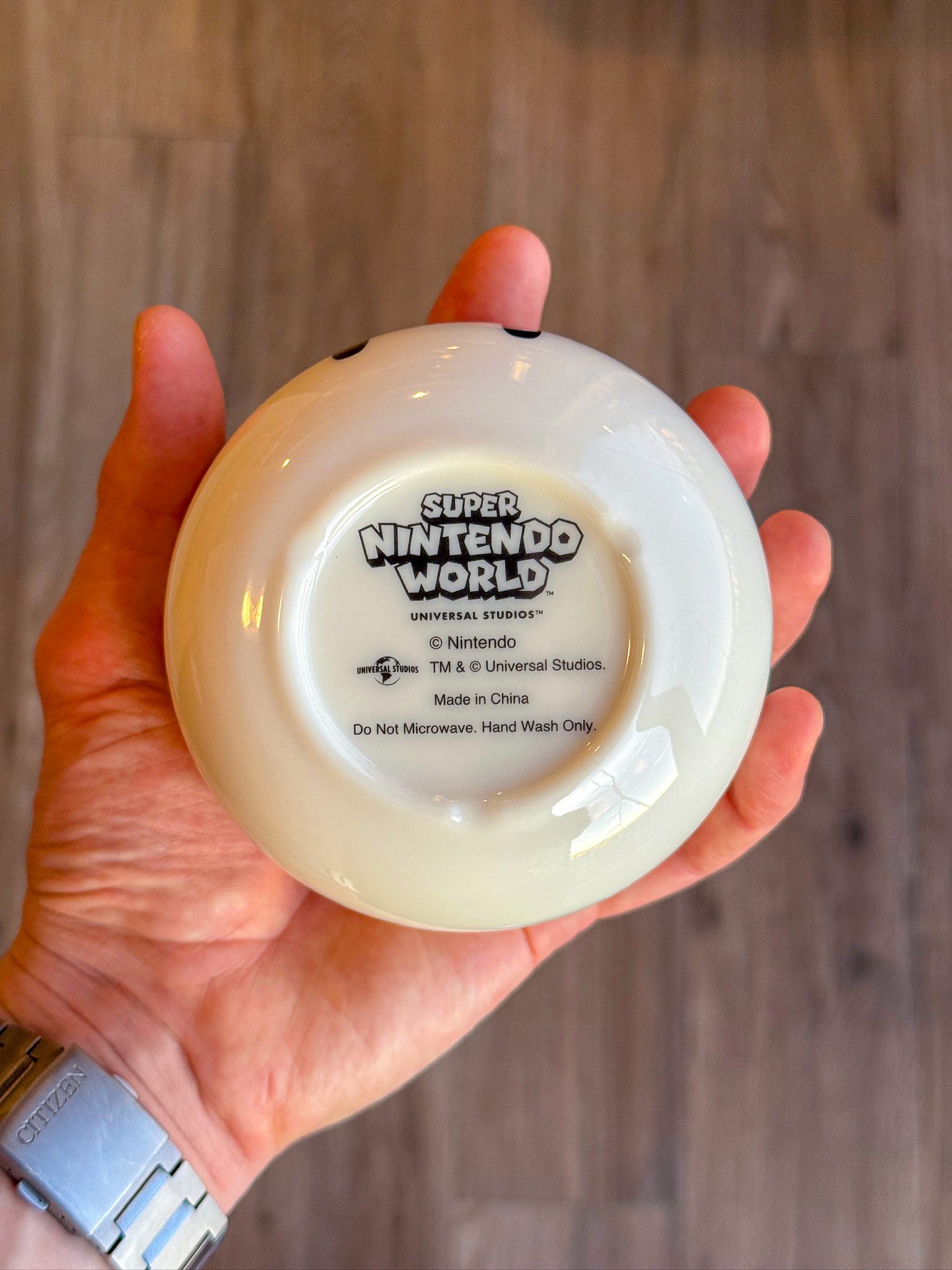 Nintendo Super Nintendo World Universal Studios Mushroom Bowl Size ONE SIZE - 7 Thumbnail
