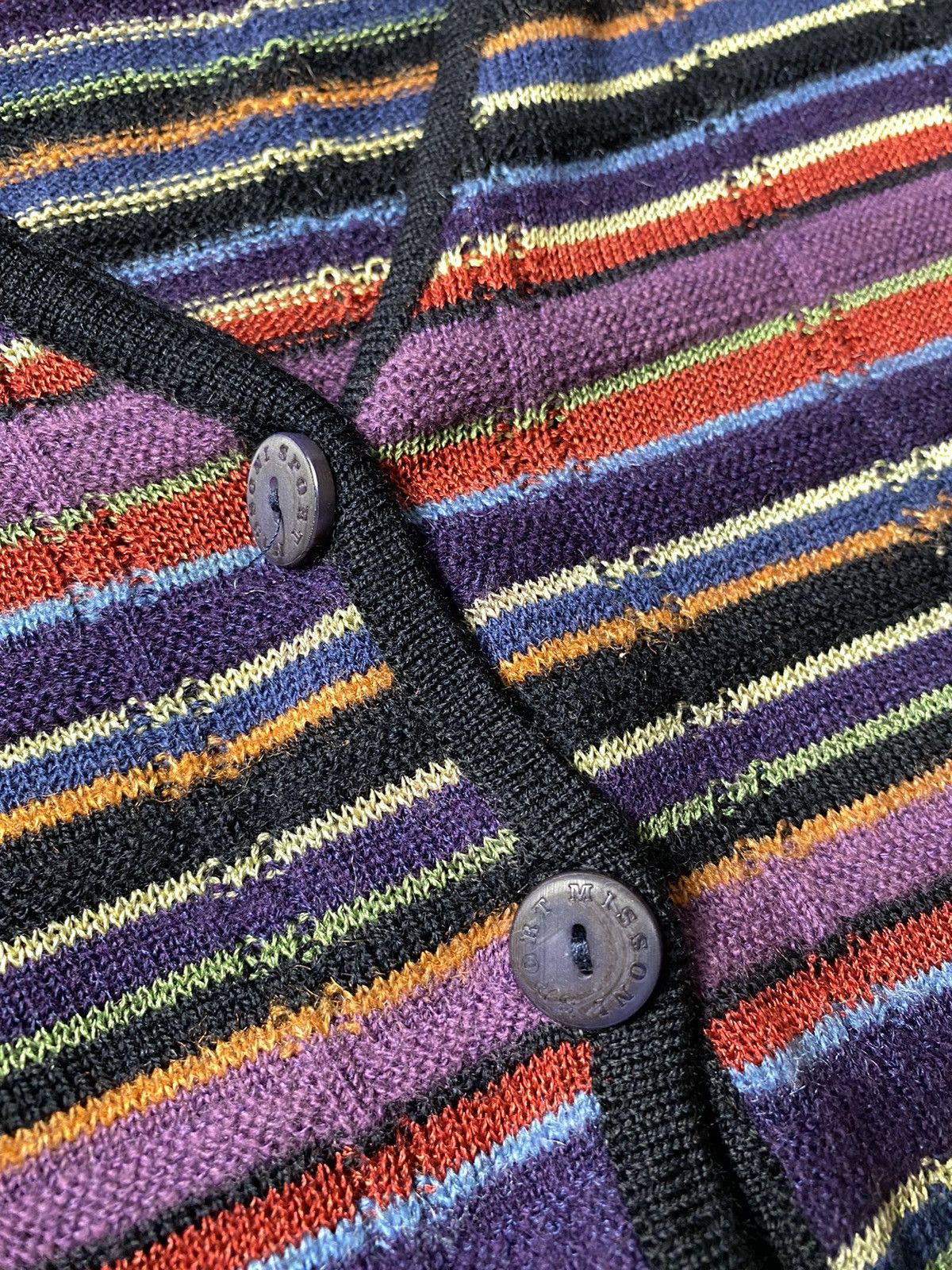 Missoni × Vintage Missoni Sport Knit Cardigan Size M / US 6-8 / IT 42-44 - 4 Thumbnail