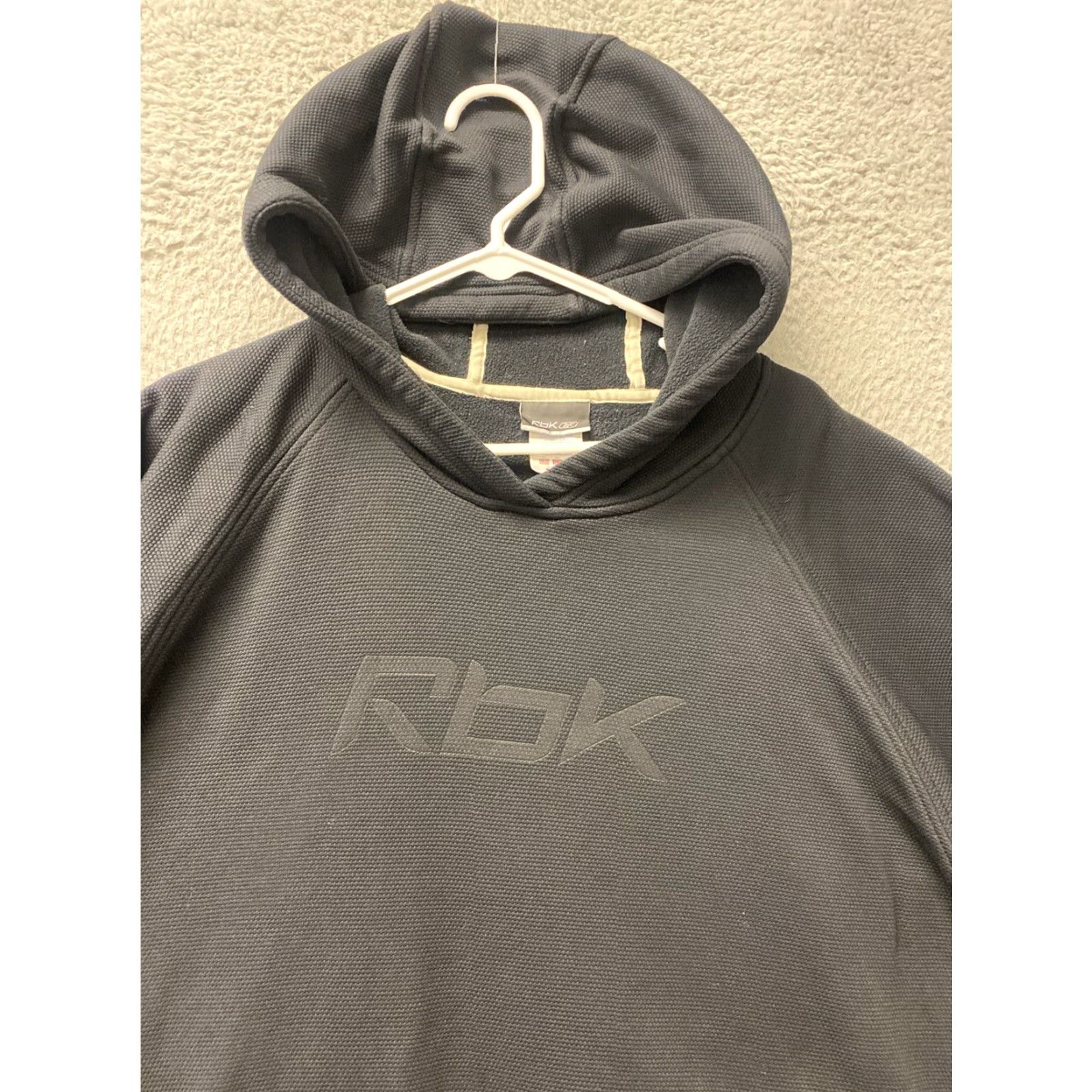 Reebok Reebok Hoodie Men XXL Black Jersey Fleece Lightweight Stretch Activewear Pullover Long Sleeve Hooded Mens Size US XXL / EU 58 / 5 - 2 Thumbnail