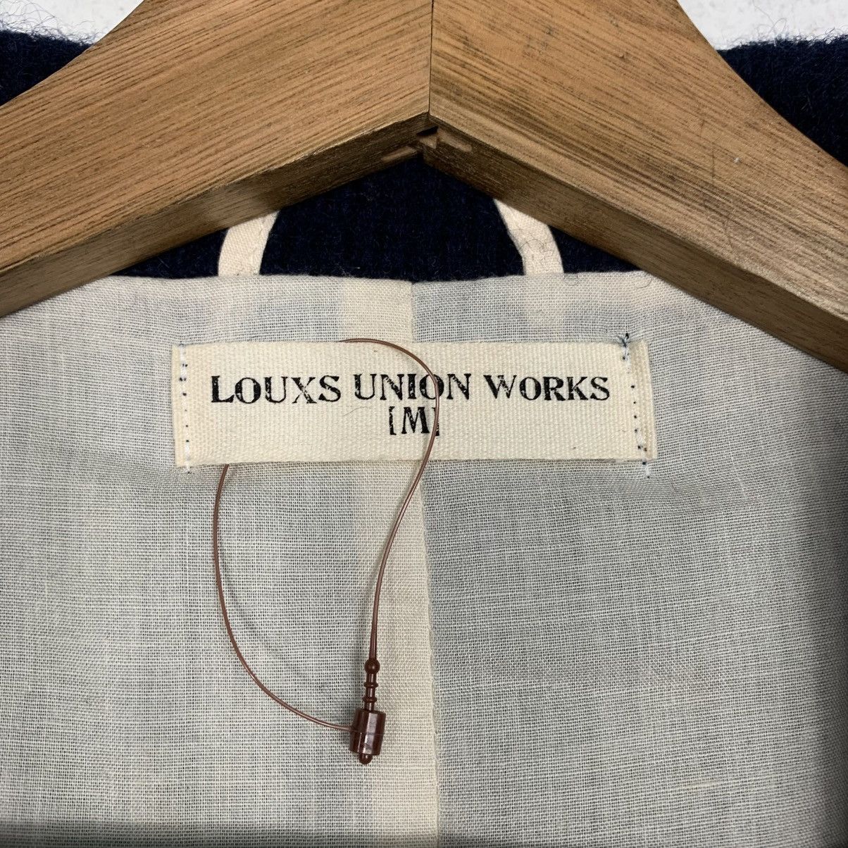 Japanese Brand Louxs Union Work Wool Casual Jacket Size US M / EU 48-50 / 2 - 15 Thumbnail