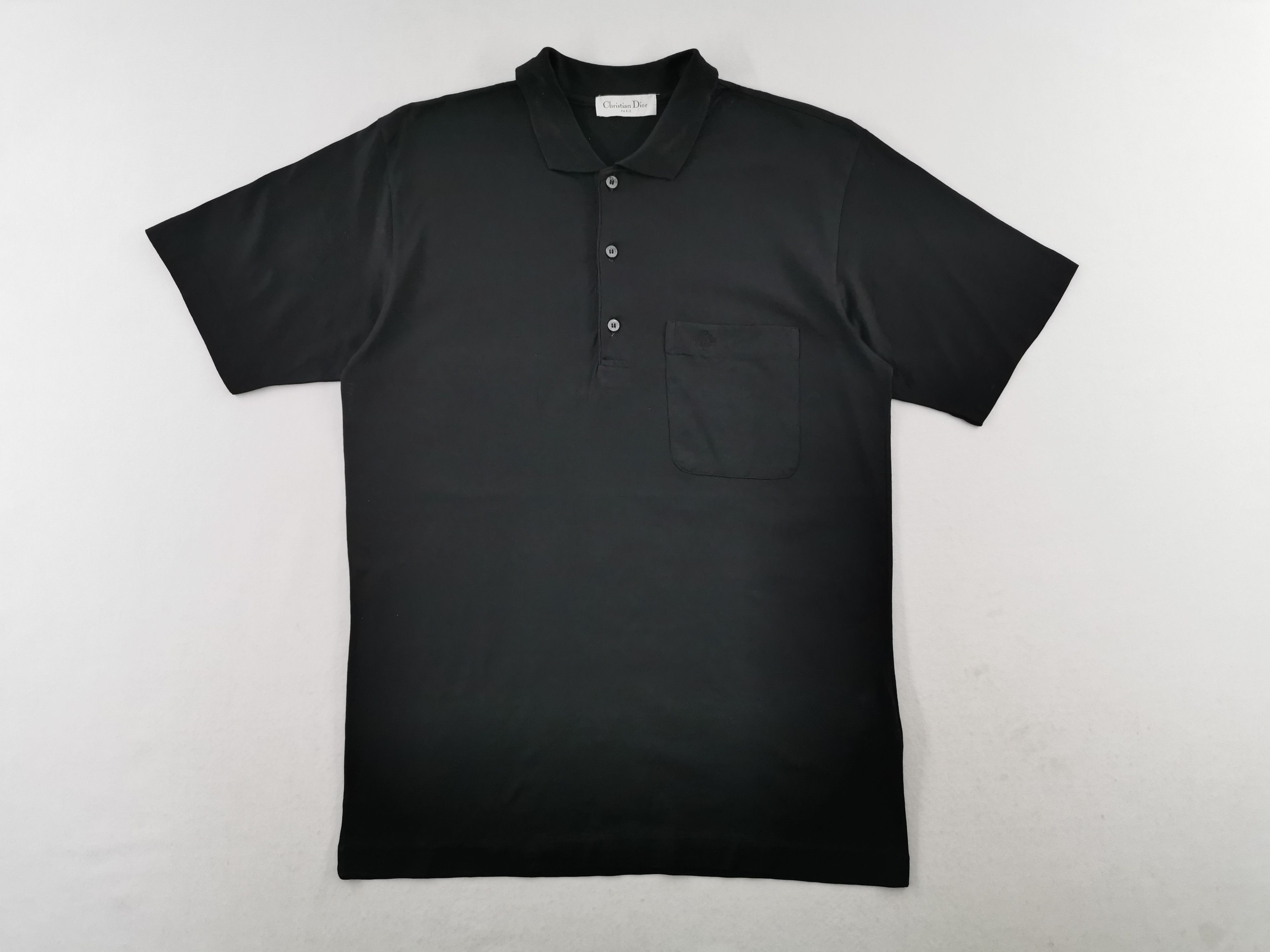Dior Vintage 90's Dior Polo Shirt Made In Italy Size M Size US M / EU 48-50 / 2 - 3 Thumbnail