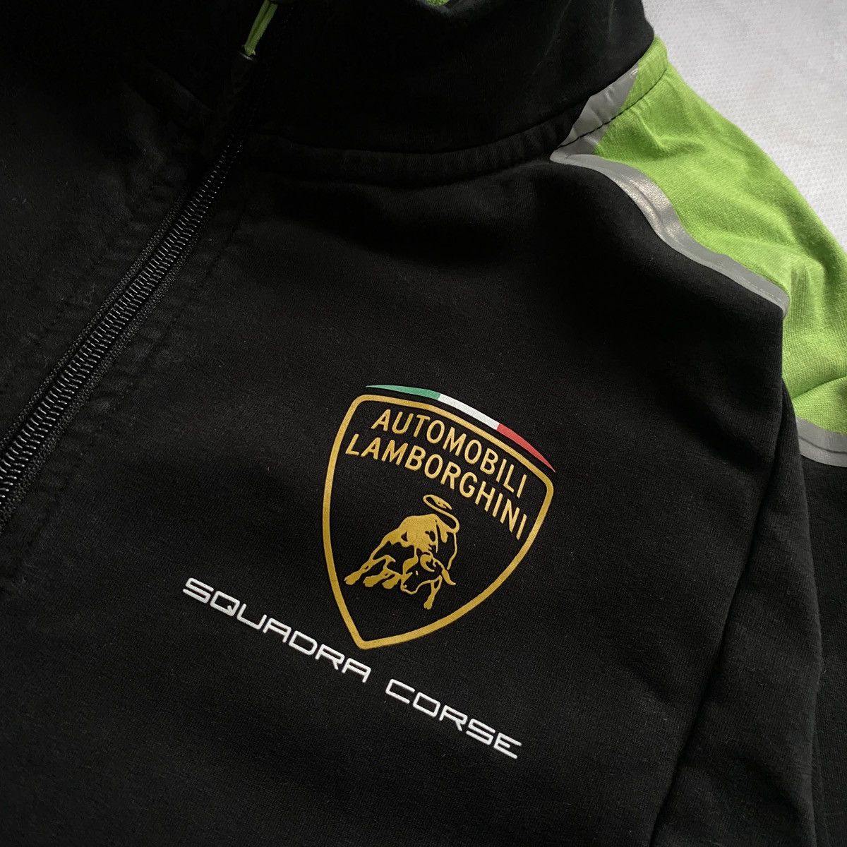 Formula 1 × Lamborghini × Vintage vintage Lamborghini Formula One Racing Jacket Firelli bomber Size US M / EU 48-50 / 2 - 5 Thumbnail