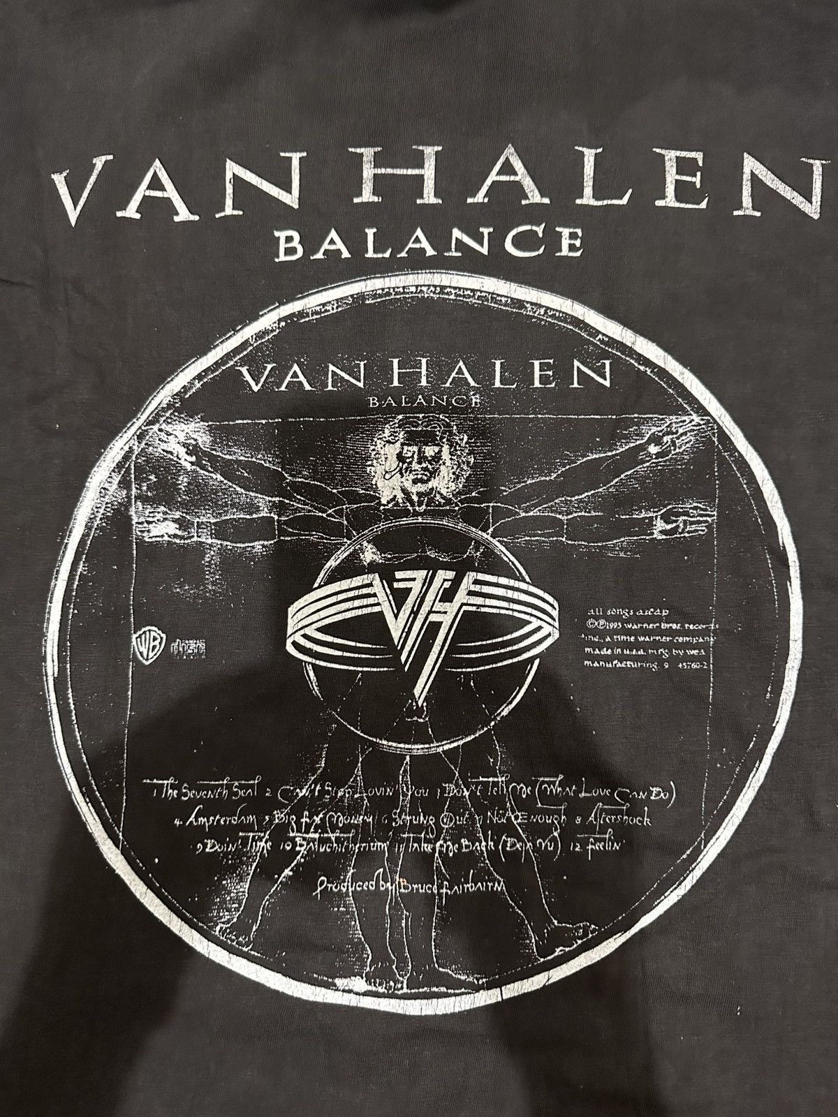 Band Tees Vintage 90’s Van Halen Balance Tour Tshirt Size US XL / EU 56 / 4 - 5 Thumbnail