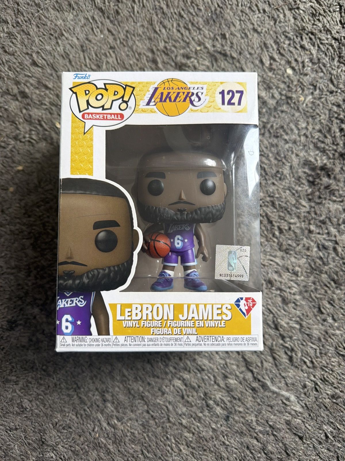 NBA Funko Pop! LeBron James Vinyl Figure Size ONE SIZE - 1 Thumbnail