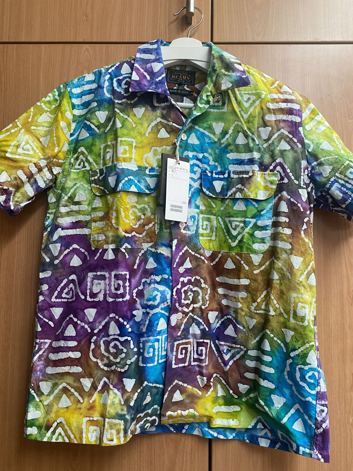 Beams Japan Beams Multi Color Camp Shirts Size S BNWT Size US S / EU 44-46 / 1 - 1 Thumbnail