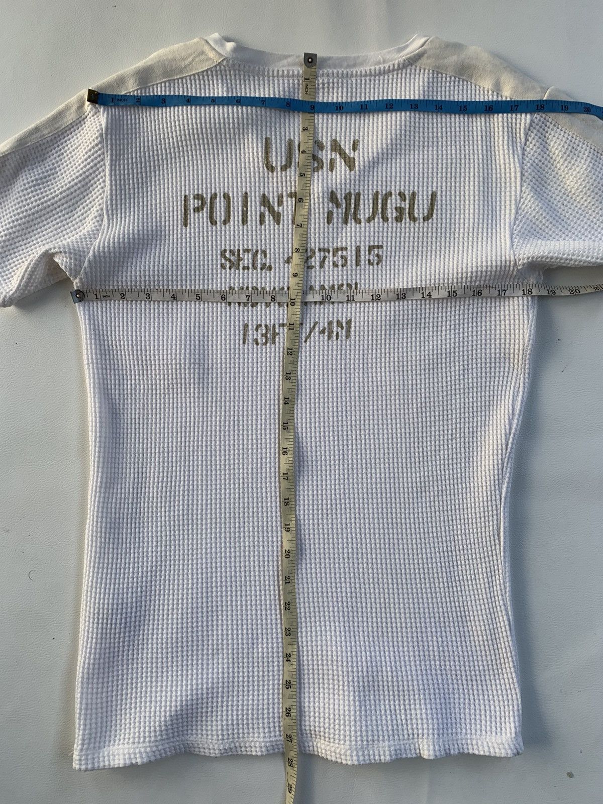 Avirex Avirex USN Point Mugu White Shirt Size US L / EU 52-54 / 3 - 9 Thumbnail