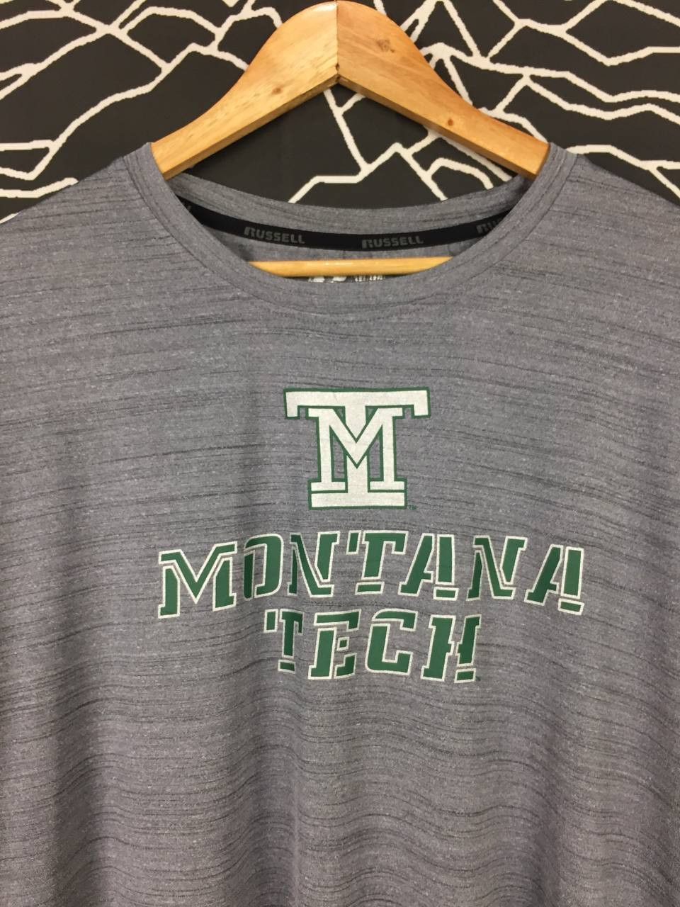 Russell Athletic × Vintage Russell Athletic Montana Tech Orediggers Arch Tee Size US XXL / EU 58 / 5 - 3 Thumbnail
