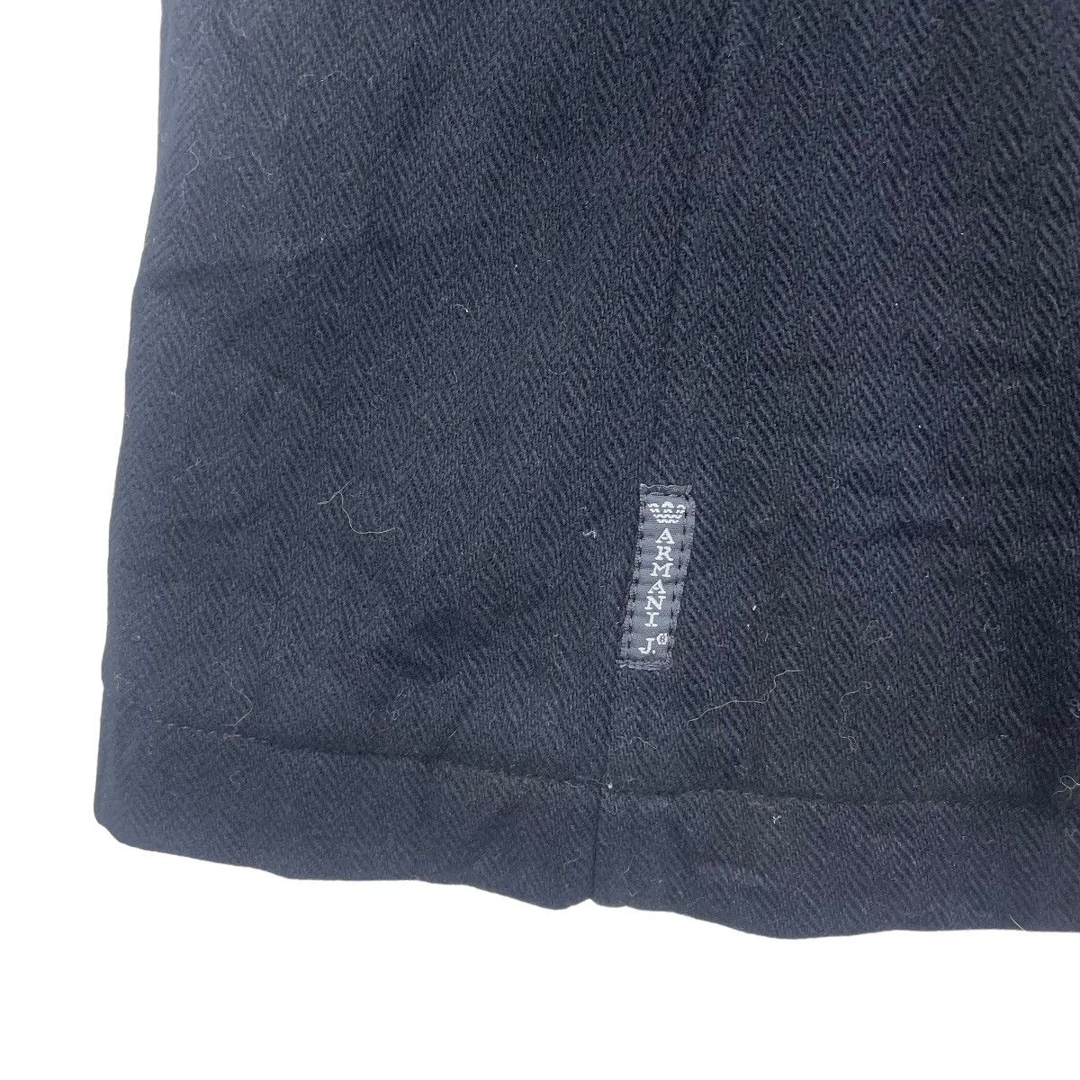 Armani × Autumn Cashmere Italian Designer Armani Jeans Heringgbone Coat Jacket Size M / US 6-8 / IT 42-44 - 4 Thumbnail