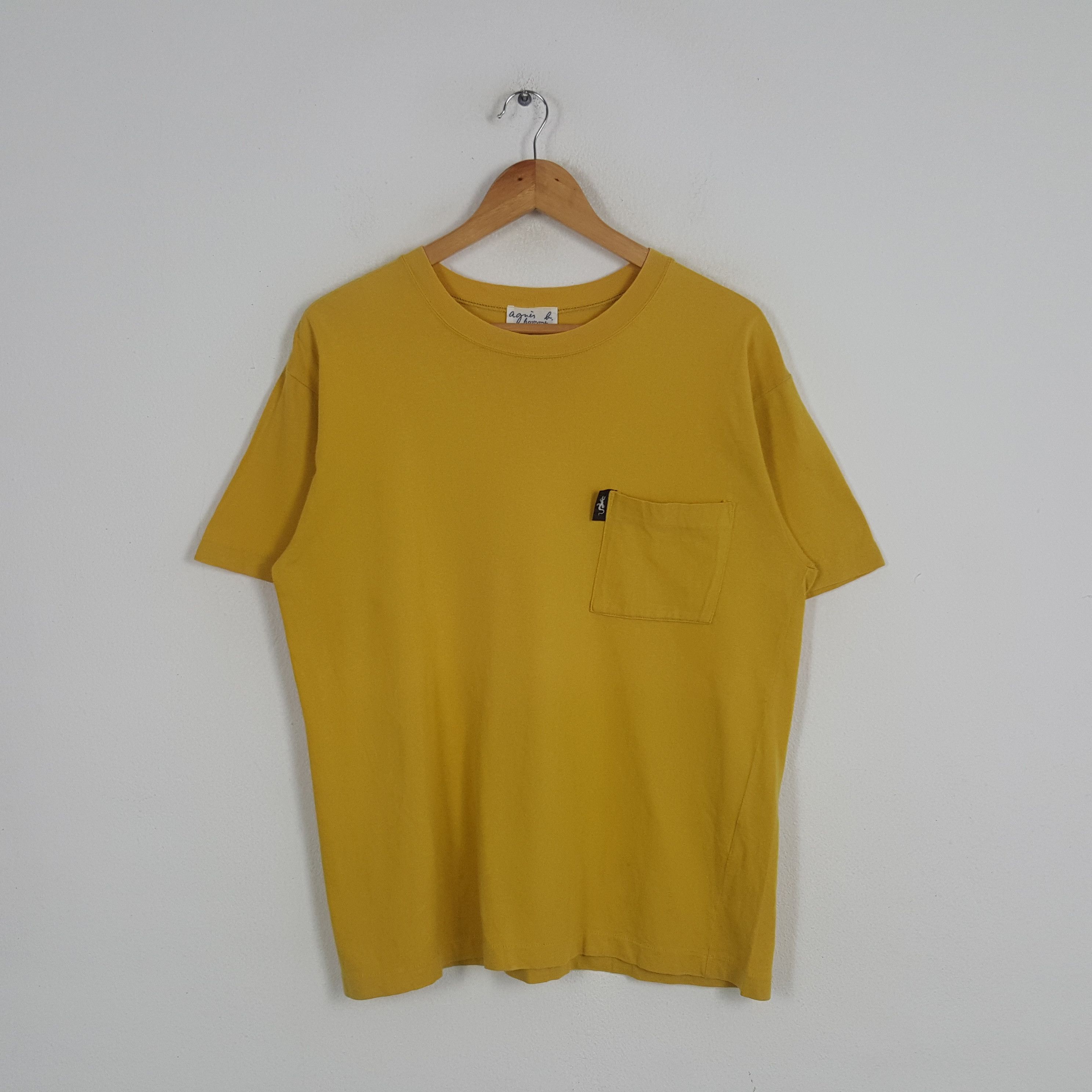 Vintage × agnes b. Vintage Agnes B. Fashion Designer Plain Tshirt Size US L / EU 52-54 / 3 - 1 Thumbnail