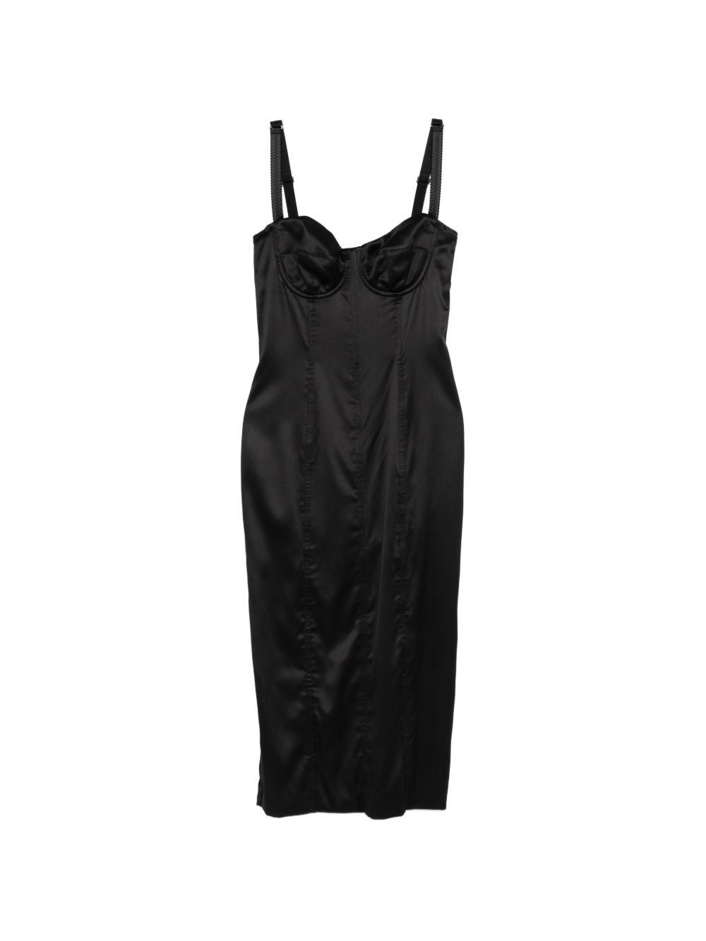 Dolce & Gabbana SILK MIDI DRESS Size M / US 6-8 / IT 42-44 - 1 Thumbnail