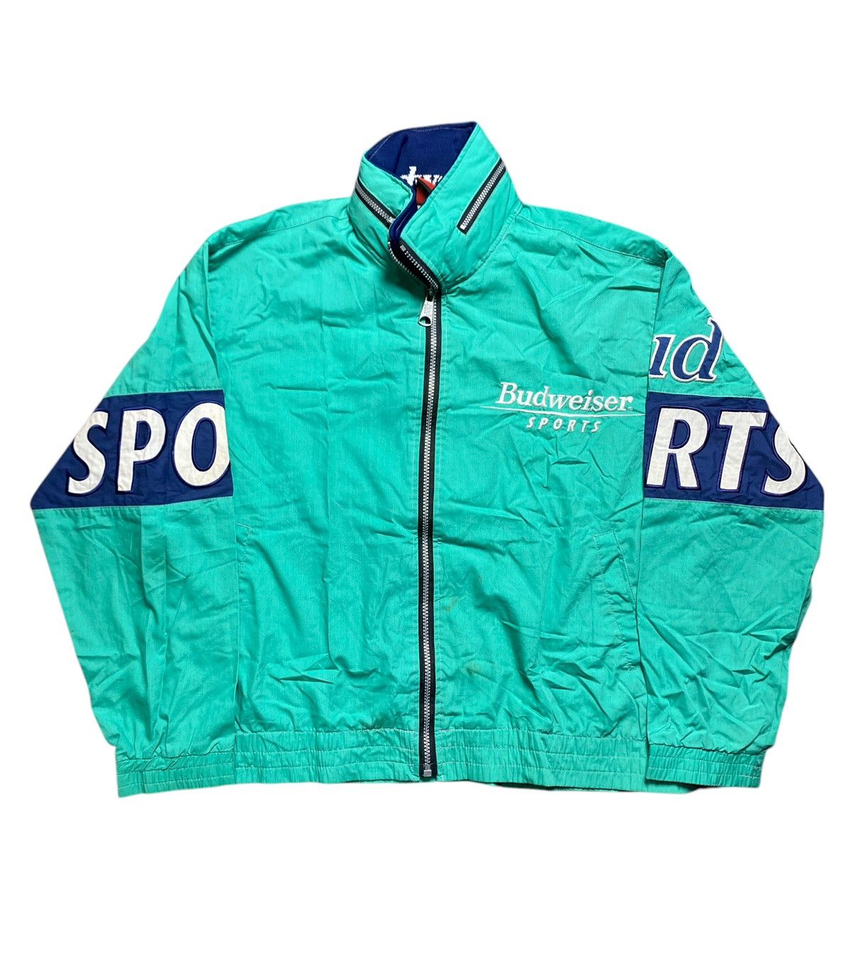 Vintage VINTAGE BUDWEISER SPORT RACING JACKET Size US L / EU 52-54 / 3 - 1 Thumbnail