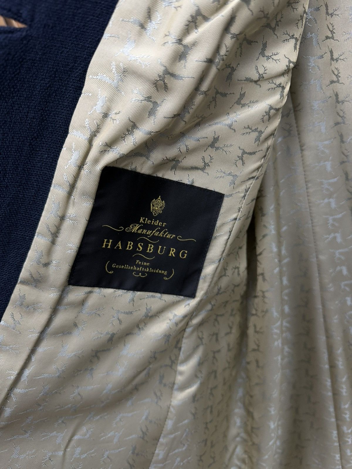 Other Habsburg Kleider Manufactur Linen Blazer Jacket Size XL / US 12-14 / IT 48-50 - 9 Thumbnail