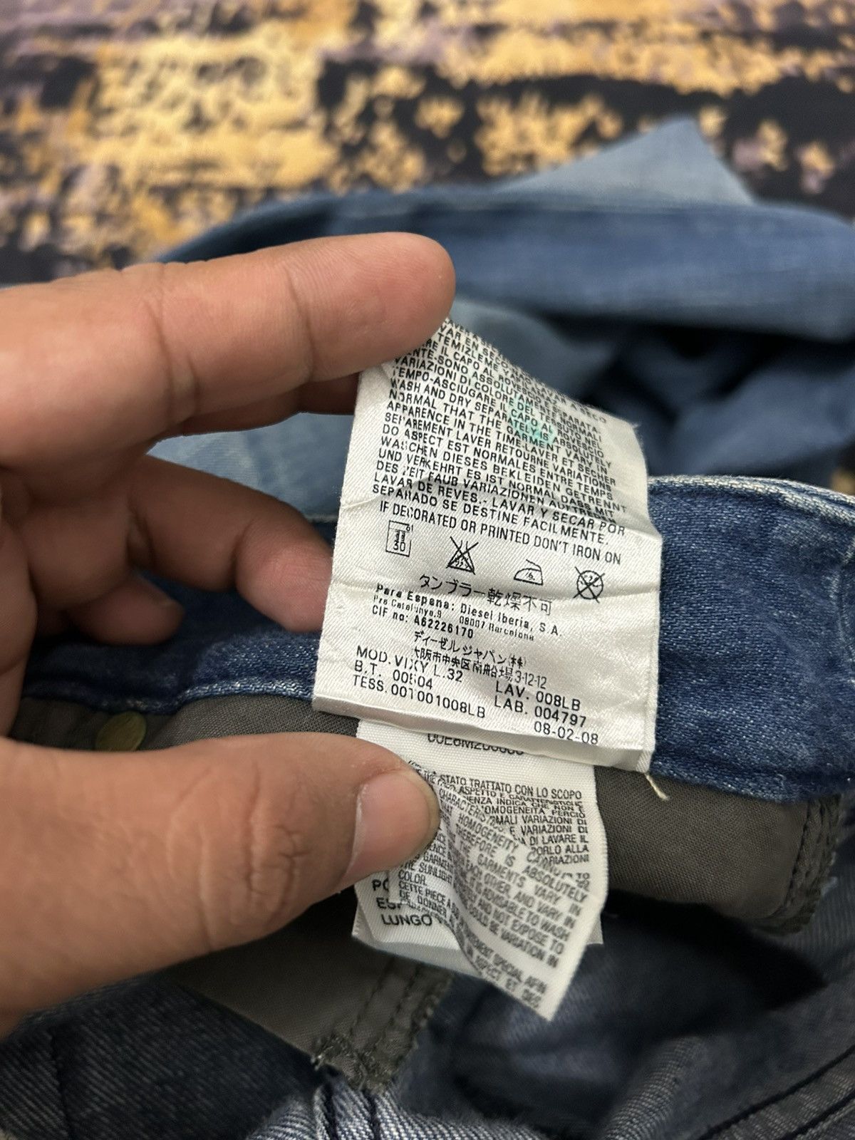 Diesel Diesel Vixy Blue Wash Flare Jeans Size US 28 / EU 44 - 18 Thumbnail