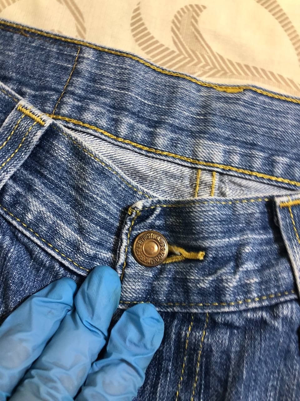 Levi's Vintage Levi's 511 Light Wash Blue Jeans 90s Size US 33 - 3 Thumbnail