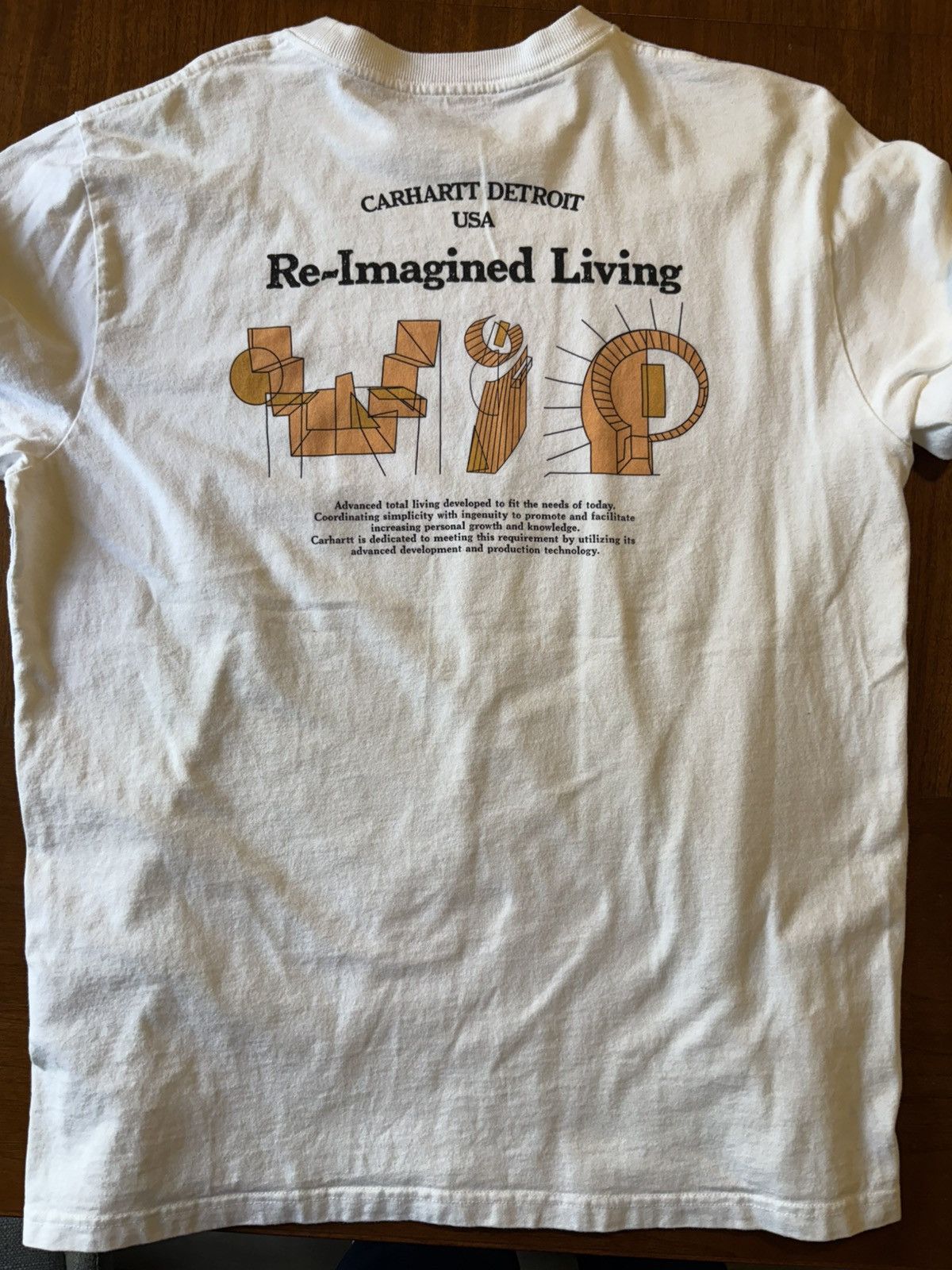 Carhartt Wip Carhartt W.I.P. Living Long Sleeve T-Shirt Size L White Size US L / EU 52-54 / 3 - 3 Thumbnail