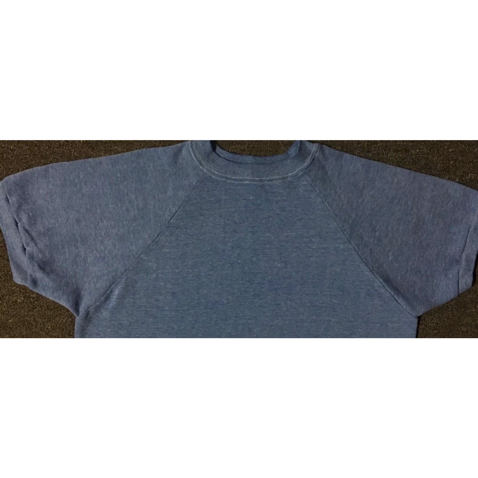 Vintage VINTAGE Biker Sweatshirt Shirt XS Blue 80s 90s Grunge Skate Surf Track USA College University Retro Punk Rock Mens Size US XS / EU 42 / 0 - 7 Thumbnail