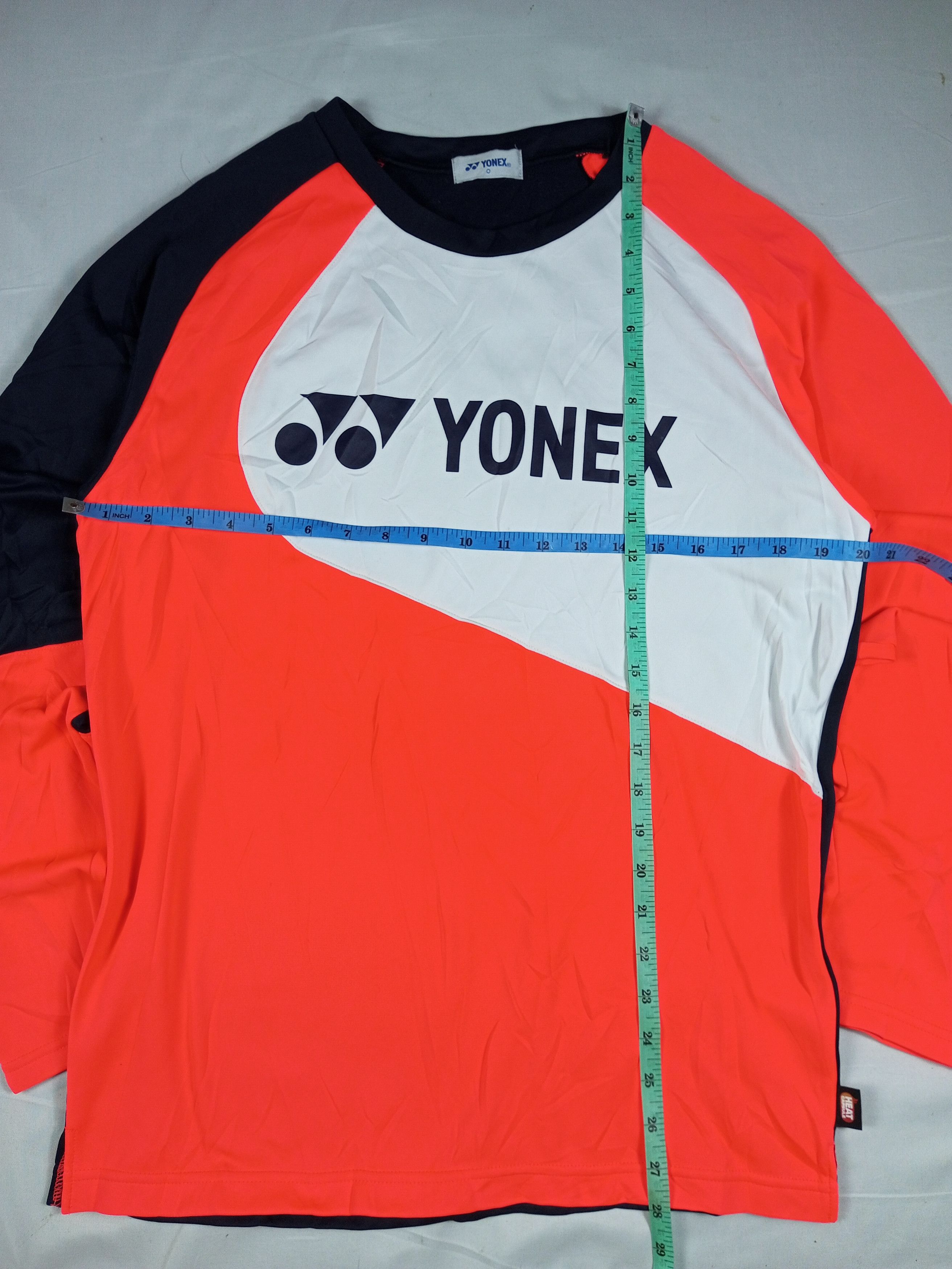 Japanese Brand YONEX HEAT CAPSULE LONG SLEEVE POLYESTER T SHIRT Size US M / EU 48-50 / 2 - 7 Thumbnail