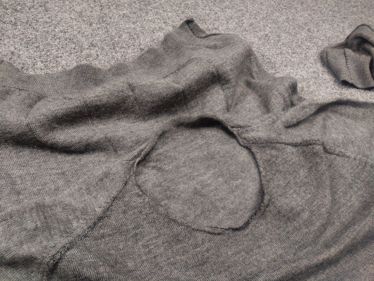 Layer-0 Layer-0 ssm22-13 Design Cashmere Scarstitch Overlock Sweater Size US XL / EU 56 / 4 - 19 Thumbnail