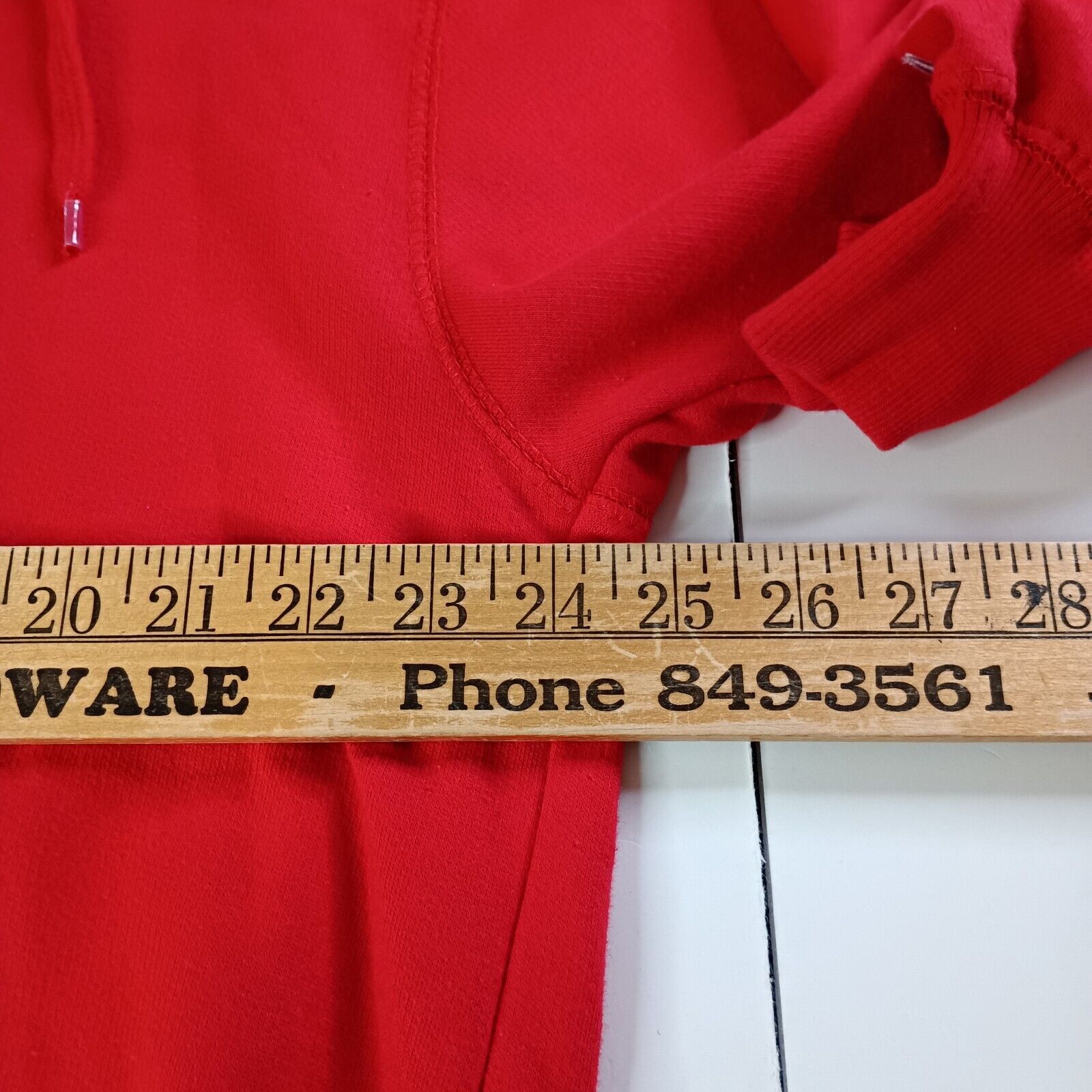 Champion Champion Hoodie Men XLT Red Kangaroo Pocket Hoodie Spell Out Size US XL / EU 56 / 4 - 6 Thumbnail