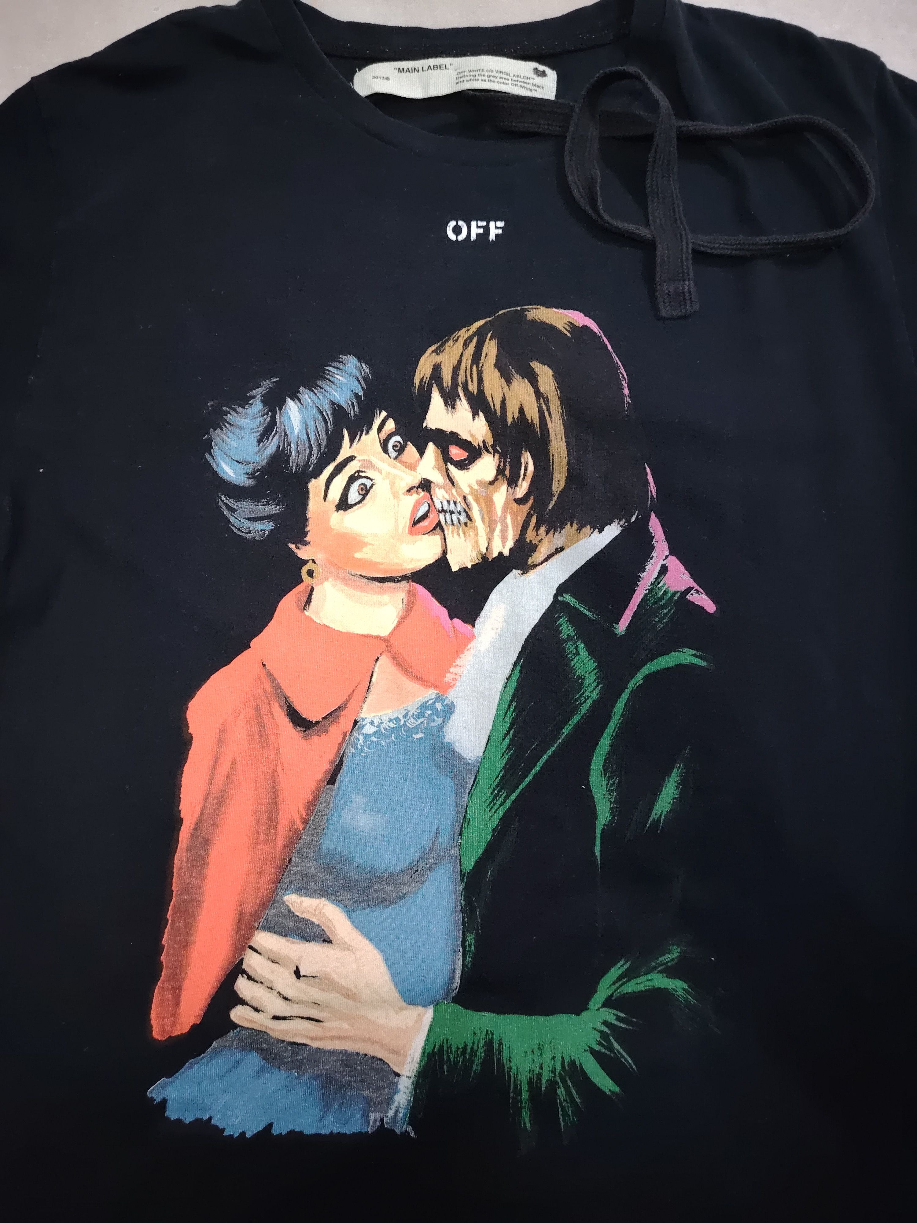 Off-White Off white Vempire Kiss t shirt Size US L / EU 52-54 / 3 - 3 Thumbnail