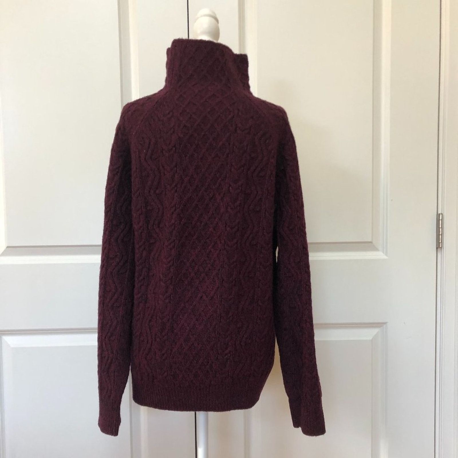 Vince Mixed Cable Merino Wool & Cashmere Blend Sweater from Vince Size XL / US 12-14 / IT 48-50 - 5 Thumbnail