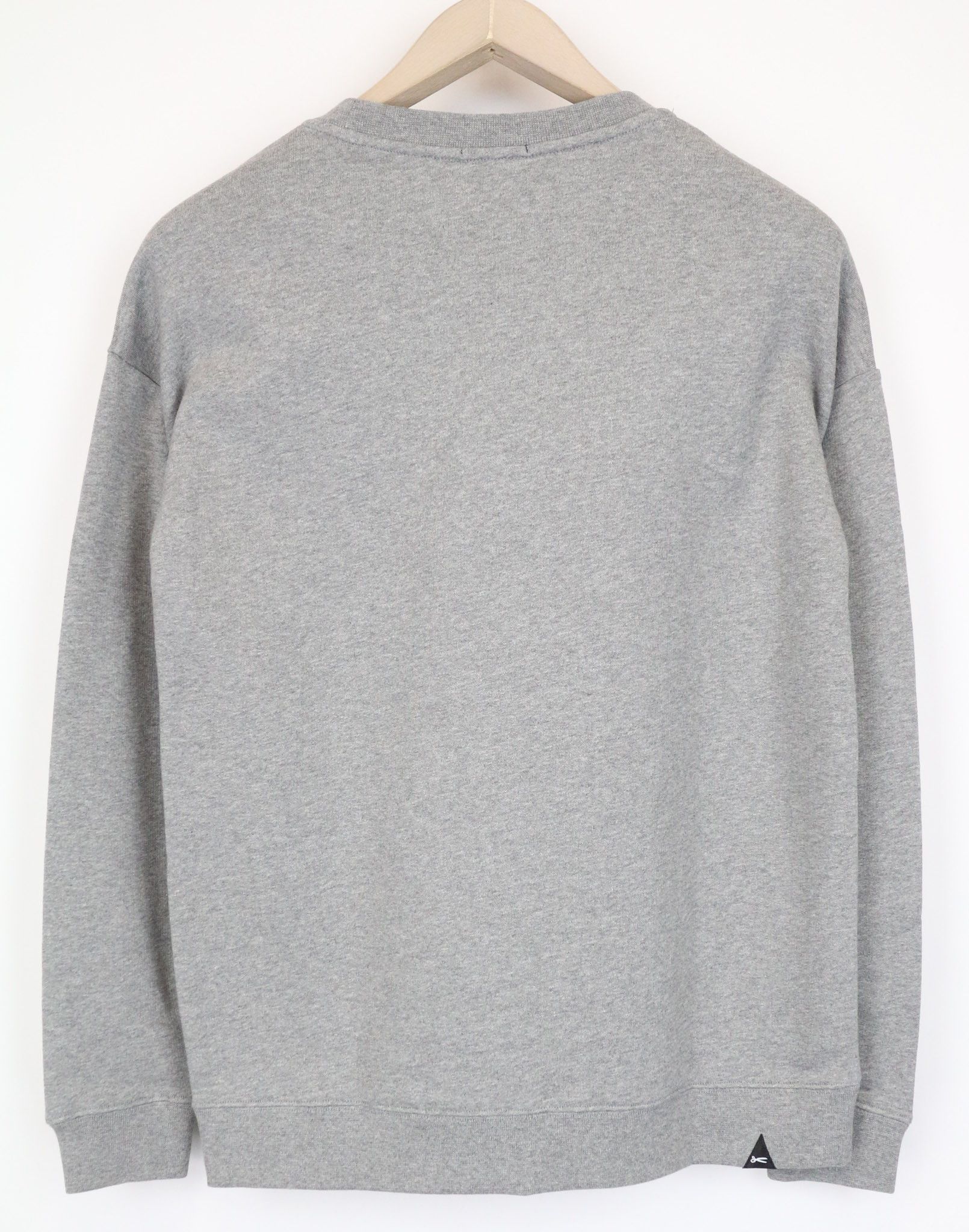 DENHAM BLUE CITY S Grey Cotton Fleece Sweatshirt 75877 Size US S / EU 44-46 / 1 - 2 Thumbnail