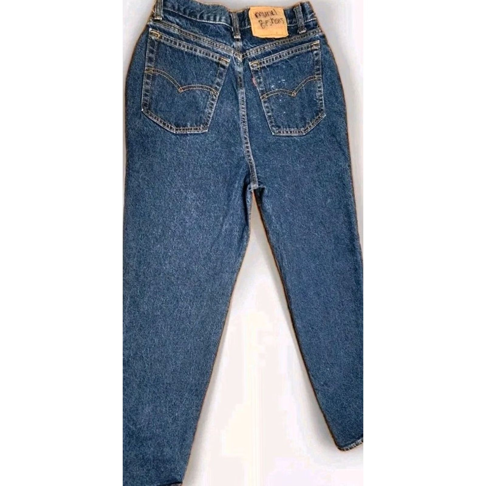 Levi's VINTAGE Levi's 505 Jeans Women 12 Denim 26x30 USA Made Mom Retro 80s 90s City Bohemian Grunge Fashion Pants Womens Size 34" / US 12 / IT 48 - 2 Thumbnail