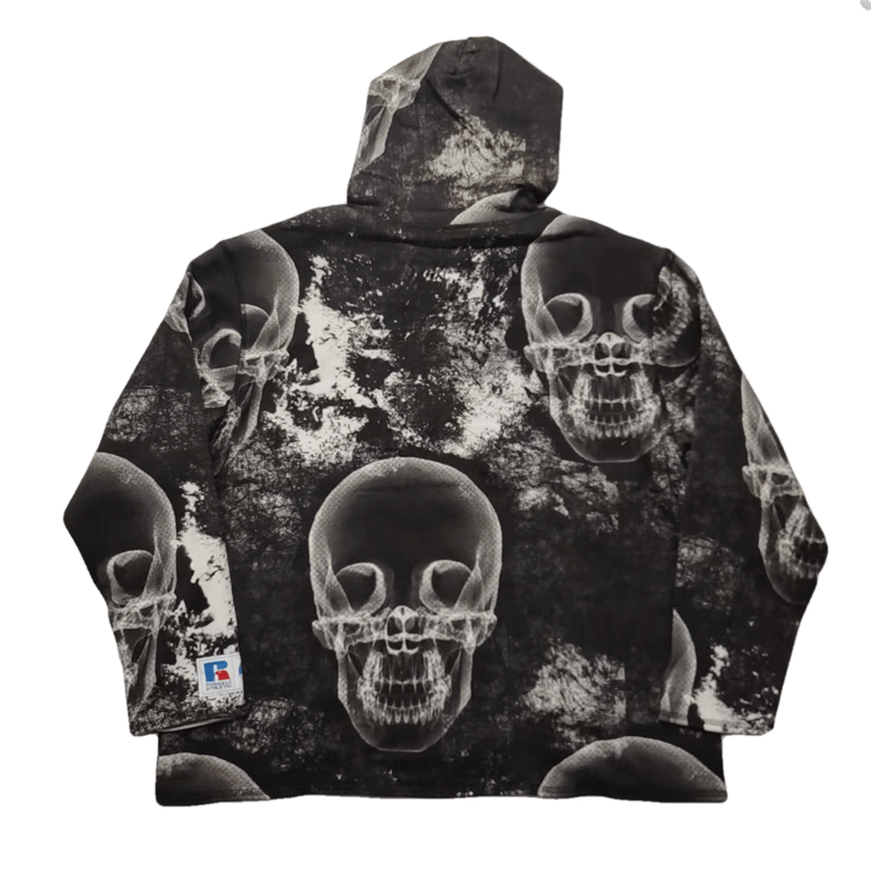 Russell Athletic Russell x a$ap rocky skull hoodie Size US L / EU 52-54 / 3 - 5 Thumbnail