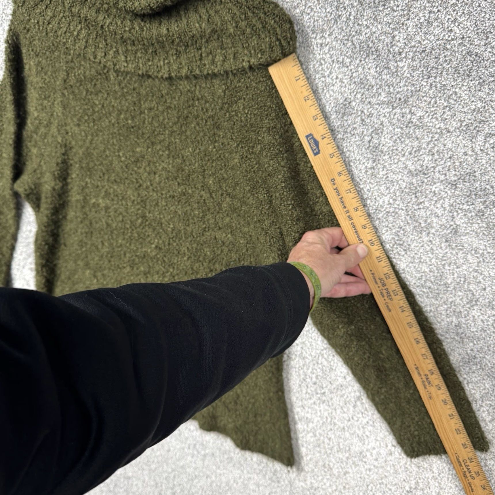 Vintage VINTAGE Fashion Bug Sweater 18/20W Women Turtleneck Pullover Forest Green Cabincore Cozy Classic Retro Winter Size XXL / US 16-18 / IT 52-54 - 3 Thumbnail